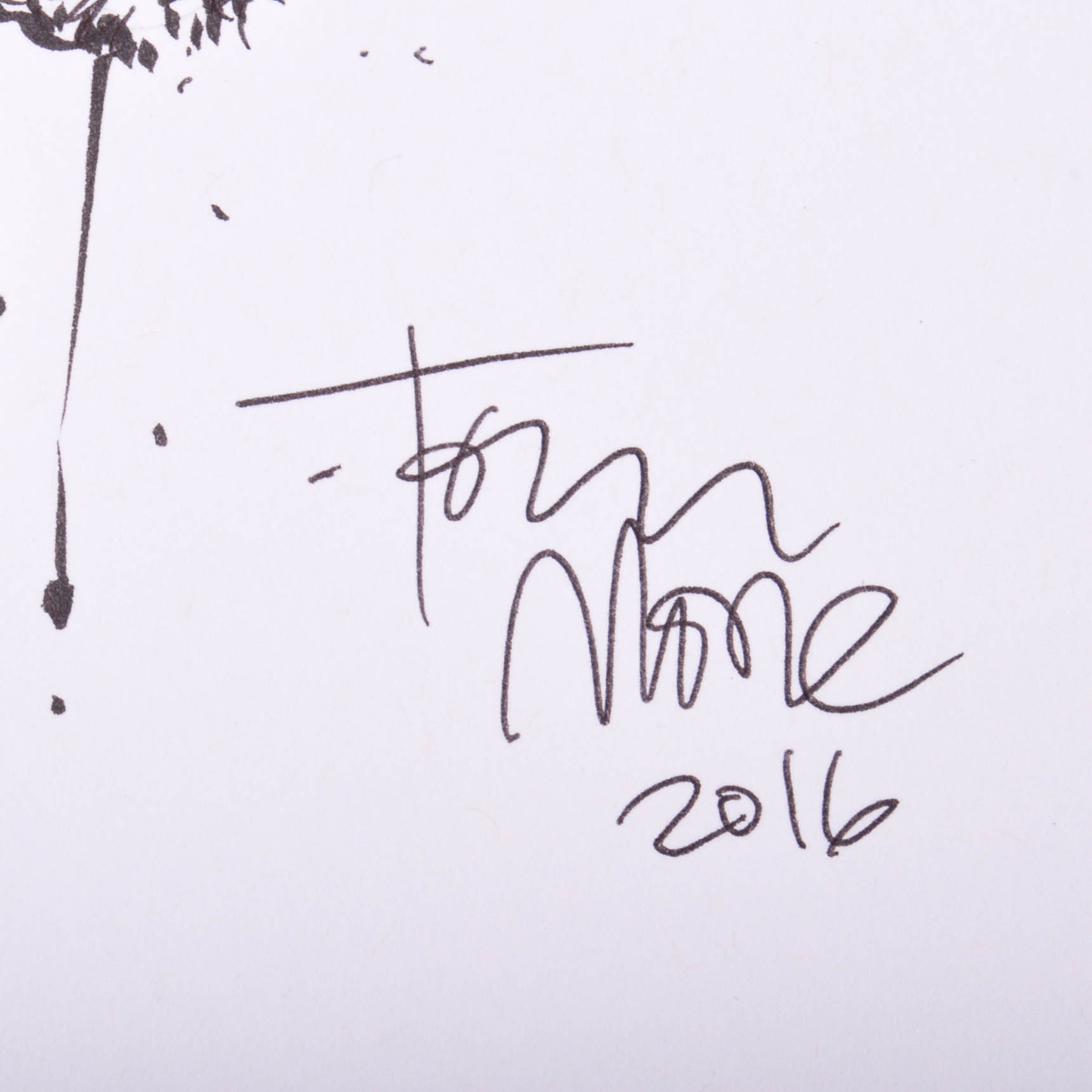 Tony Moore Zombie Sketch