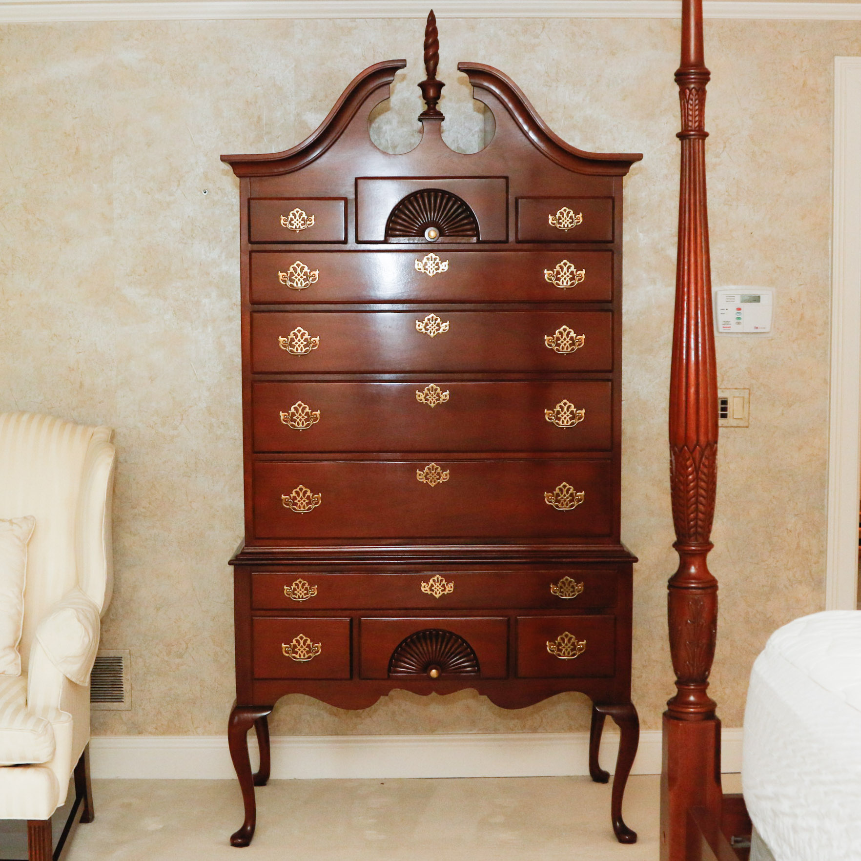 Hickory American Masterpiece Collection Mahogany Highboy