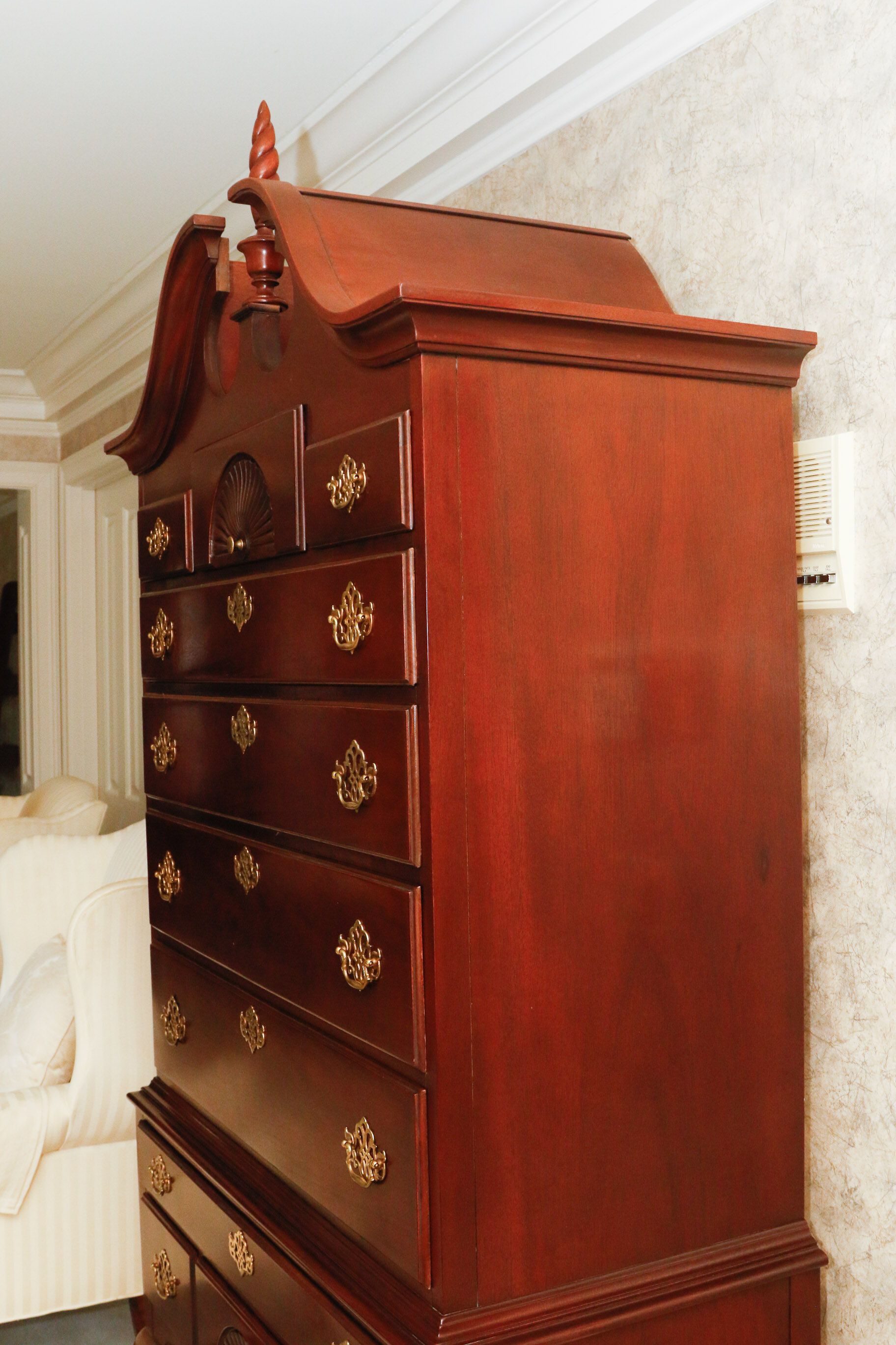 Hickory American Masterpiece Collection Mahogany Highboy