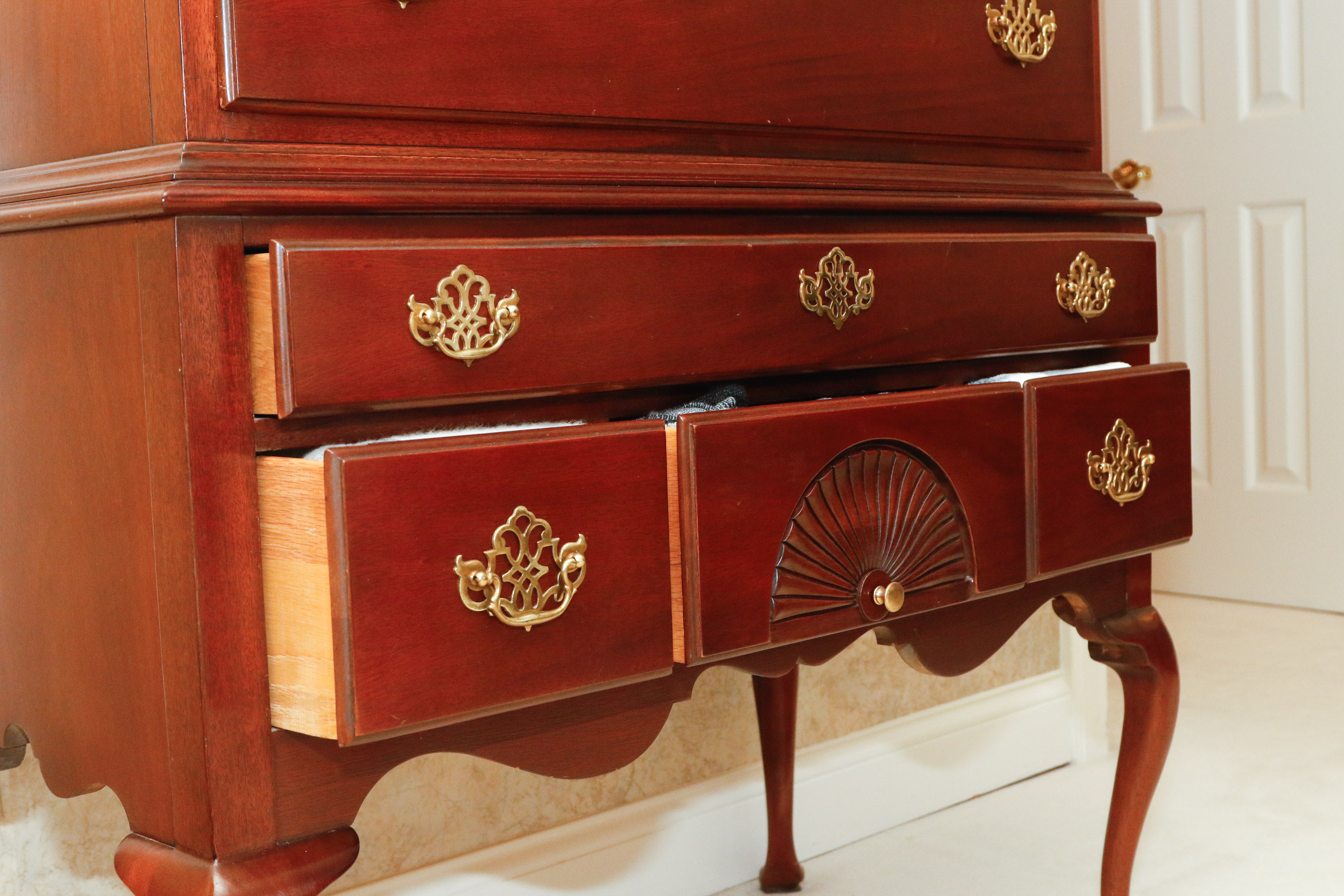 Hickory American Masterpiece Collection Mahogany Highboy