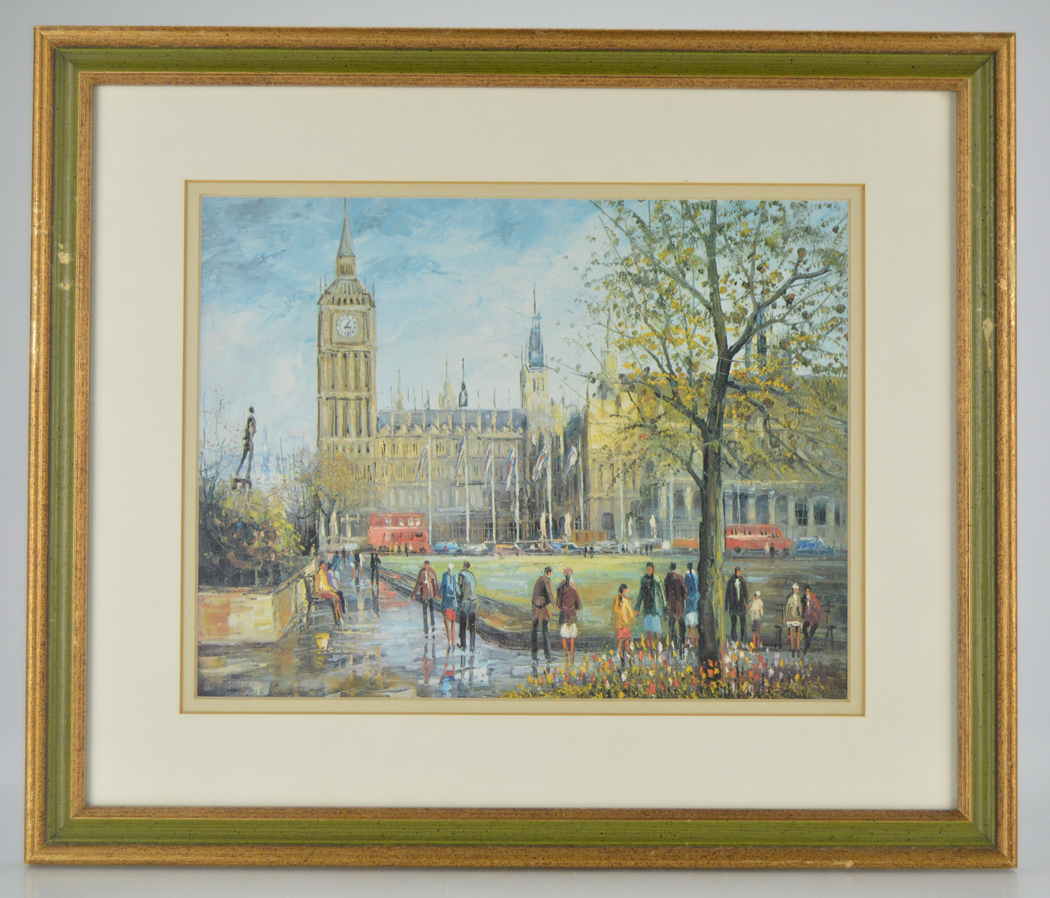 Offset Lithograph Prints of Famous London Landmarks