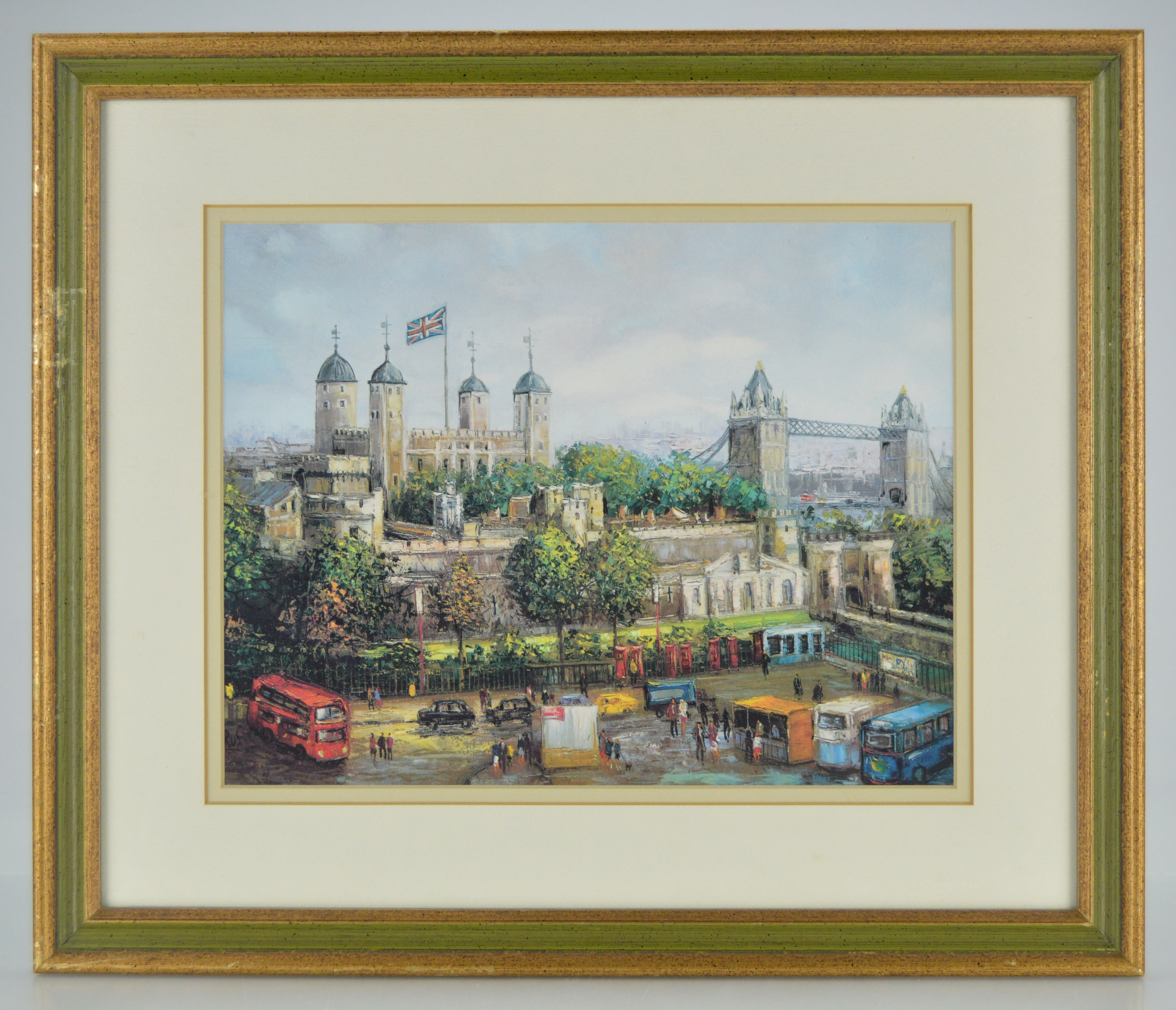 Offset Lithograph Prints of Famous London Landmarks