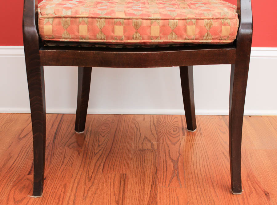 Pair of Barrel Back Armchairs