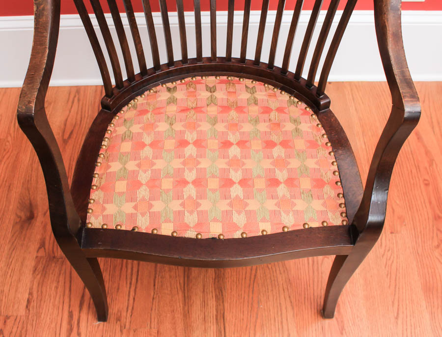 Pair of Barrel Back Armchairs