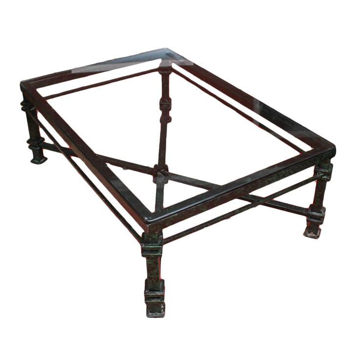 Glass Top Coffee Table