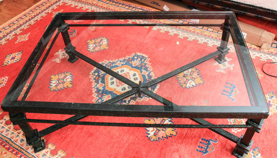 Glass Top Coffee Table