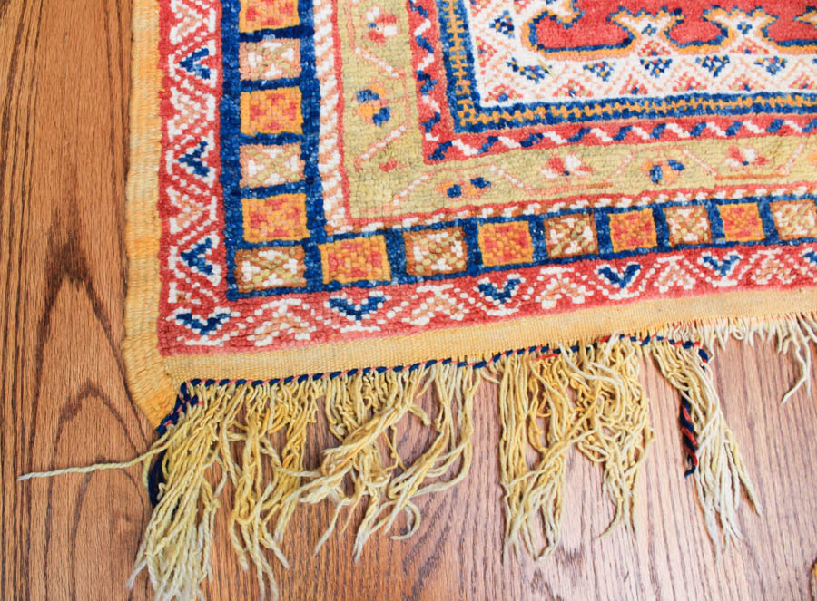 Hand Knotted Turkish Flat Weave Area Rug