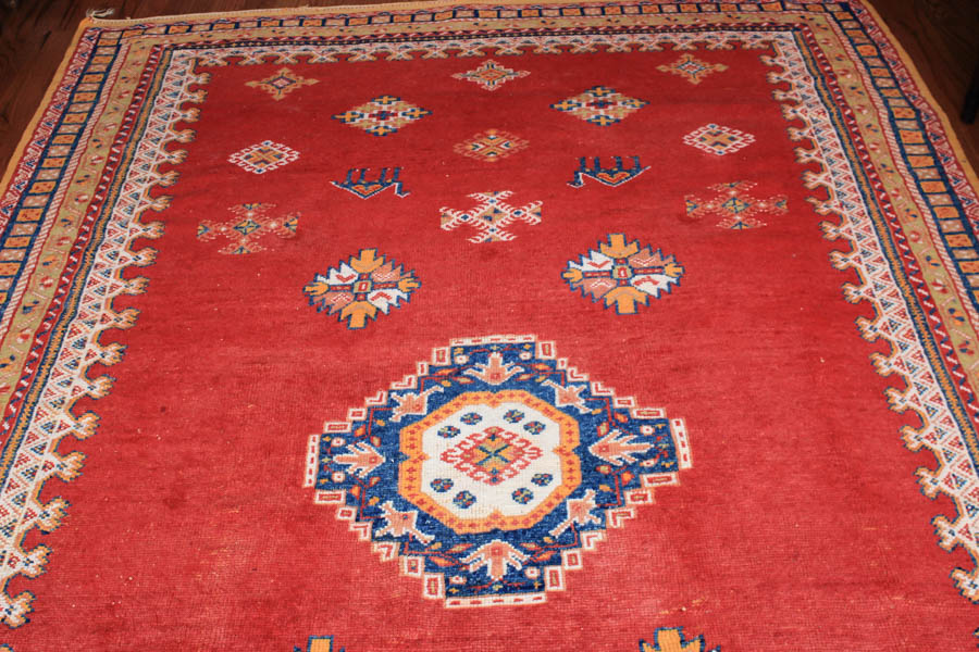 Hand Knotted Turkish Flat Weave Area Rug