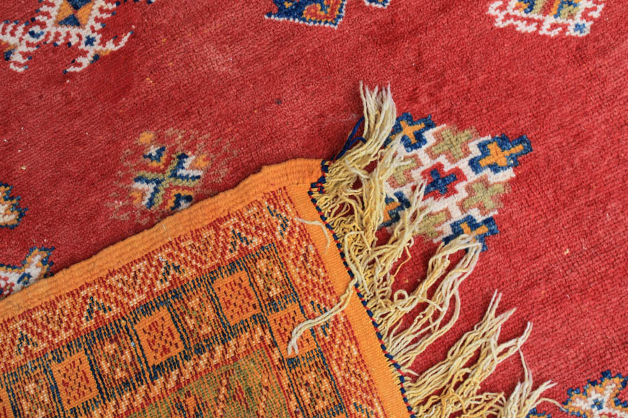 Hand Knotted Turkish Flat Weave Area Rug