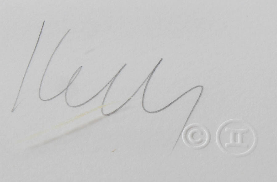 Ellsworth Kelly Limited Edition Lithograph "Black/Brown"