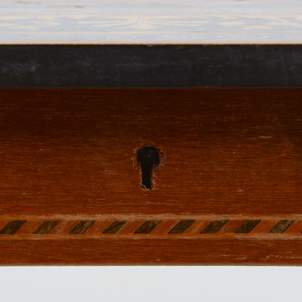 Italian Inlaid Musical Child's Table