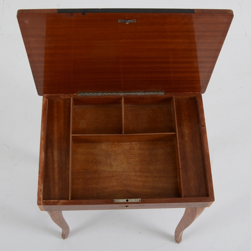 Italian Inlaid Musical Child's Table