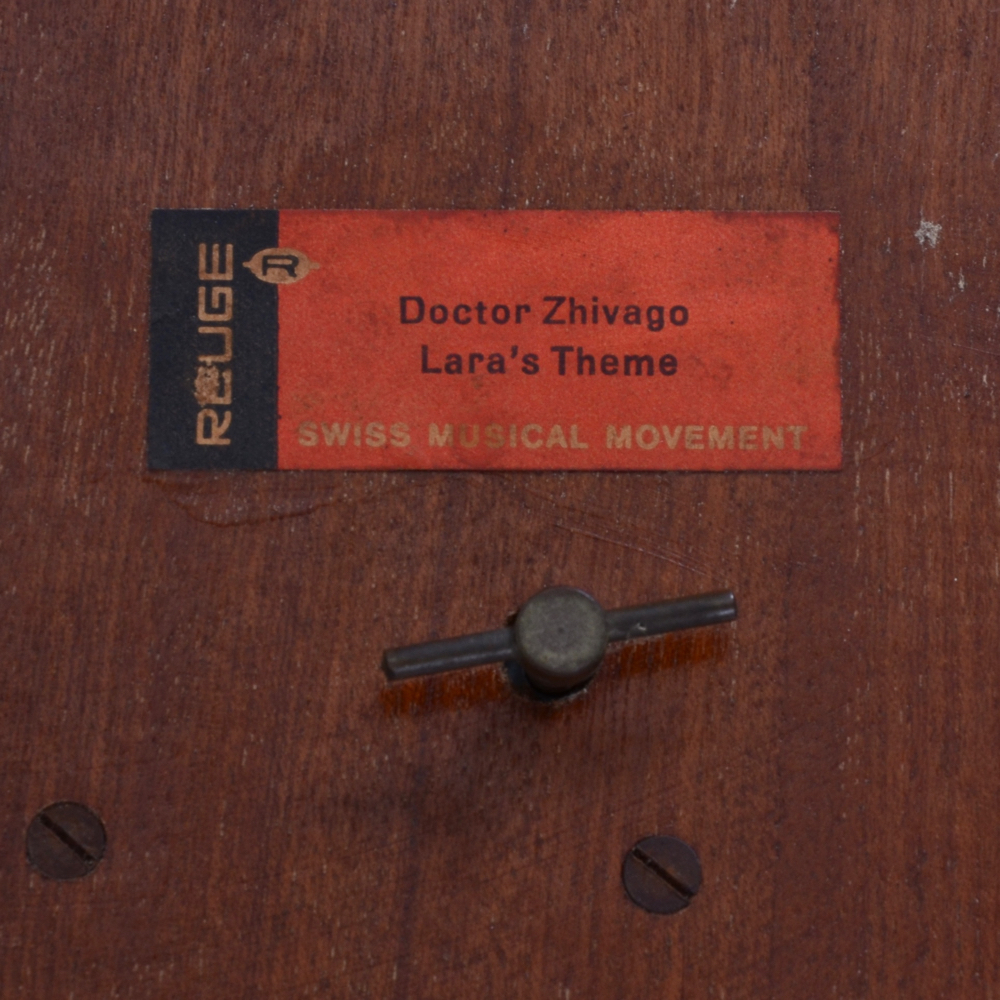 Italian Inlaid Musical Child's Table