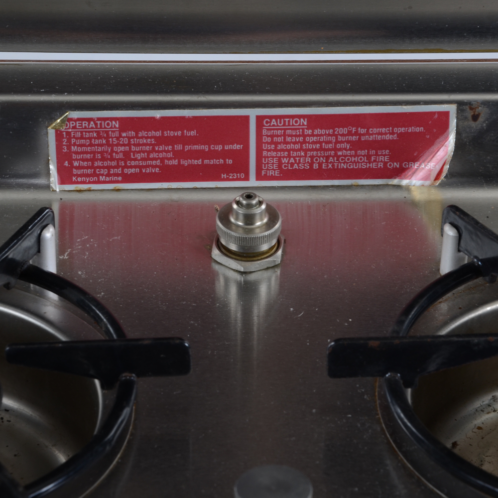 Kenyon Marine Homestrand Alcohol Stove