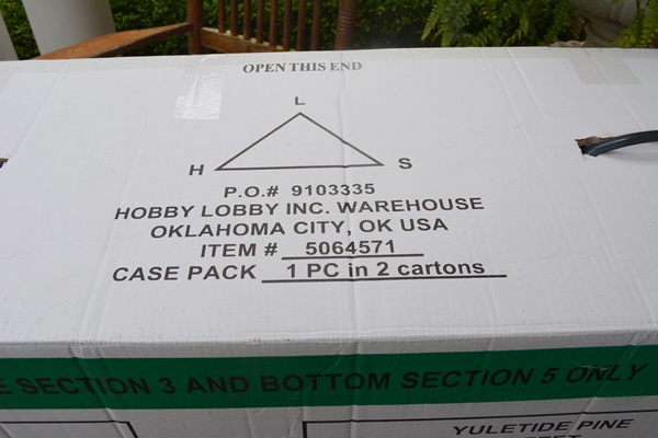 Large Illuminated 12' Yuletide Pine Artificial Christmas Tree