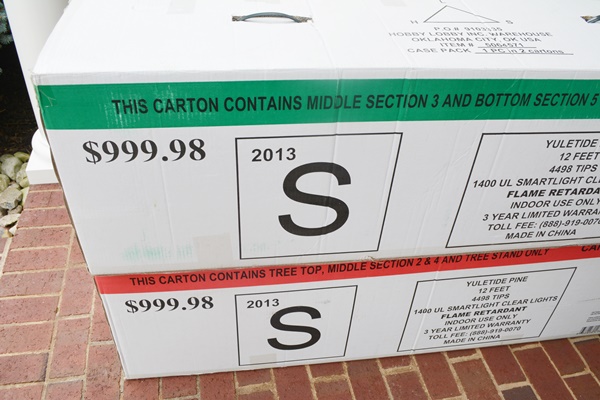 Large Illuminated 12' Yuletide Pine Artificial Christmas Tree