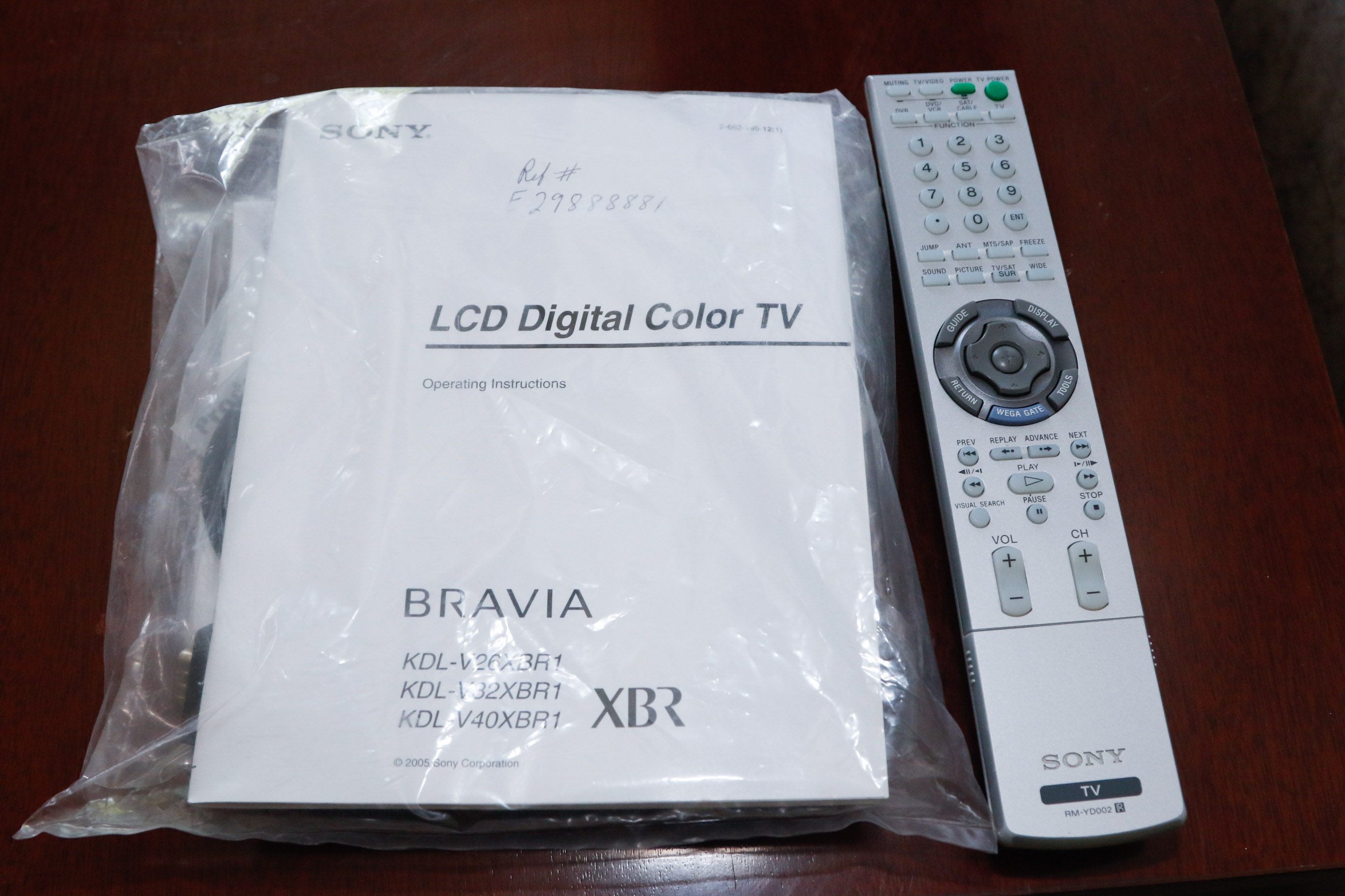 Sony Bravia HDTV With Wall Mount