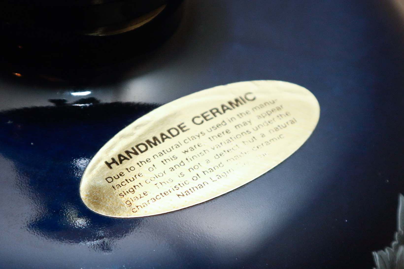 Blue and White Porcelain Table Lamp