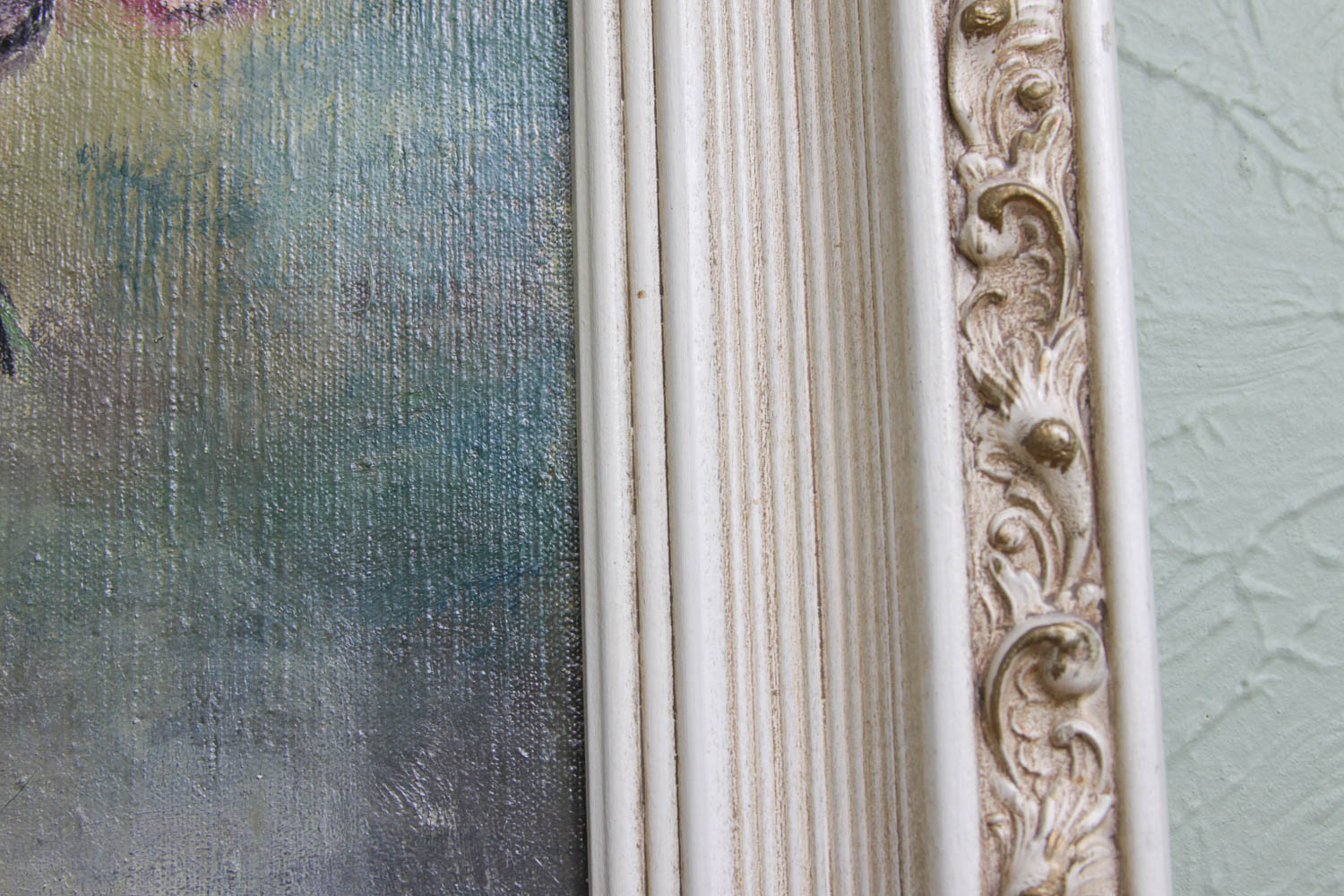 Floral Still Life Oil Painting on Canvas