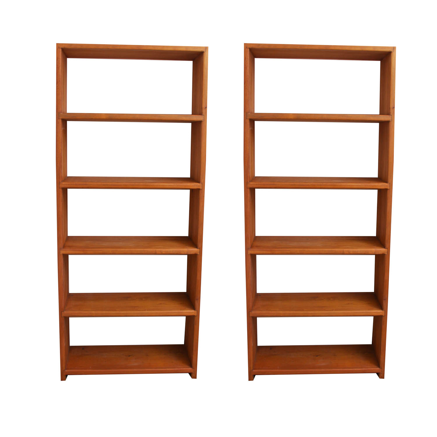 Pair of Matching Book Shelves