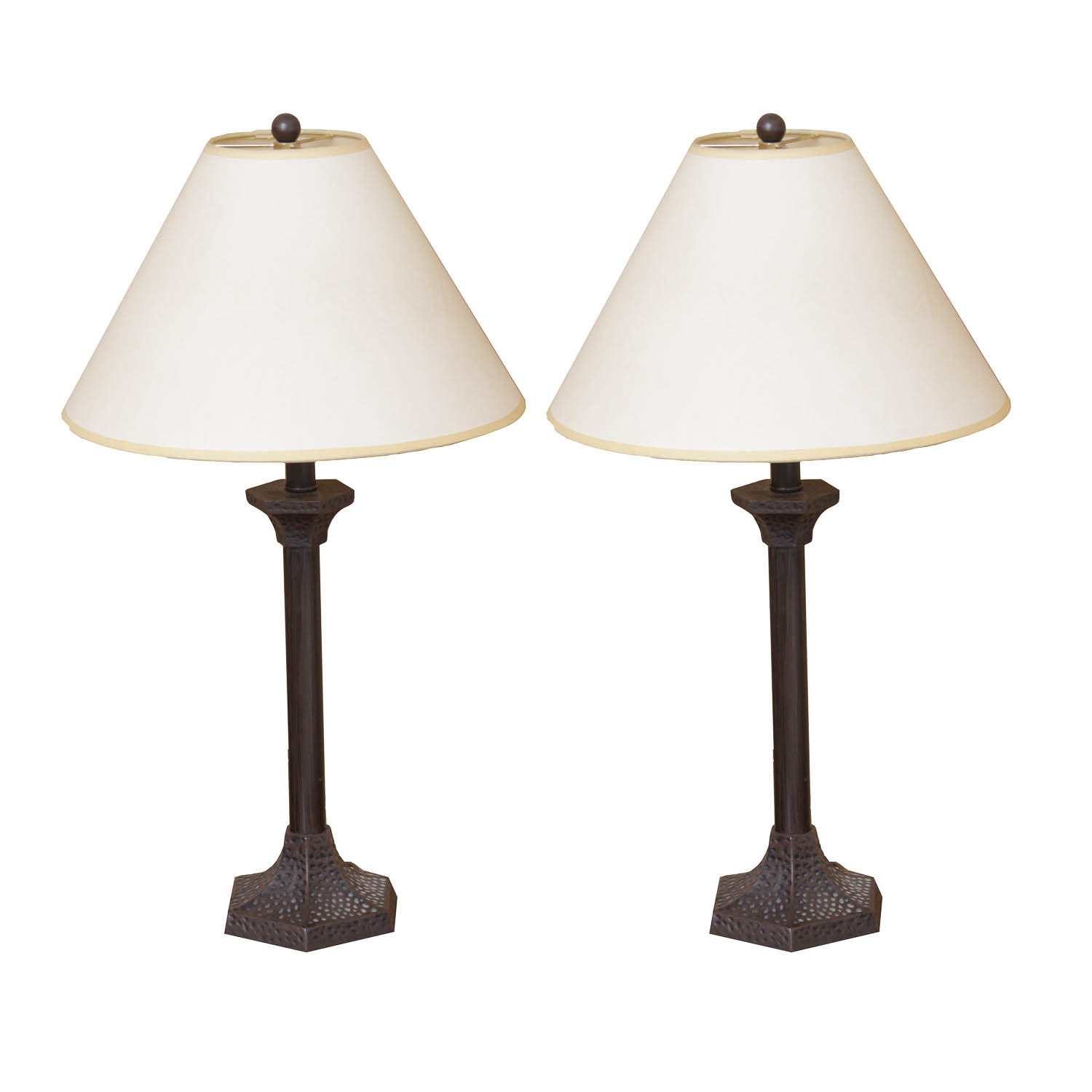 Pair of Craftsman-Style Table Lamps
