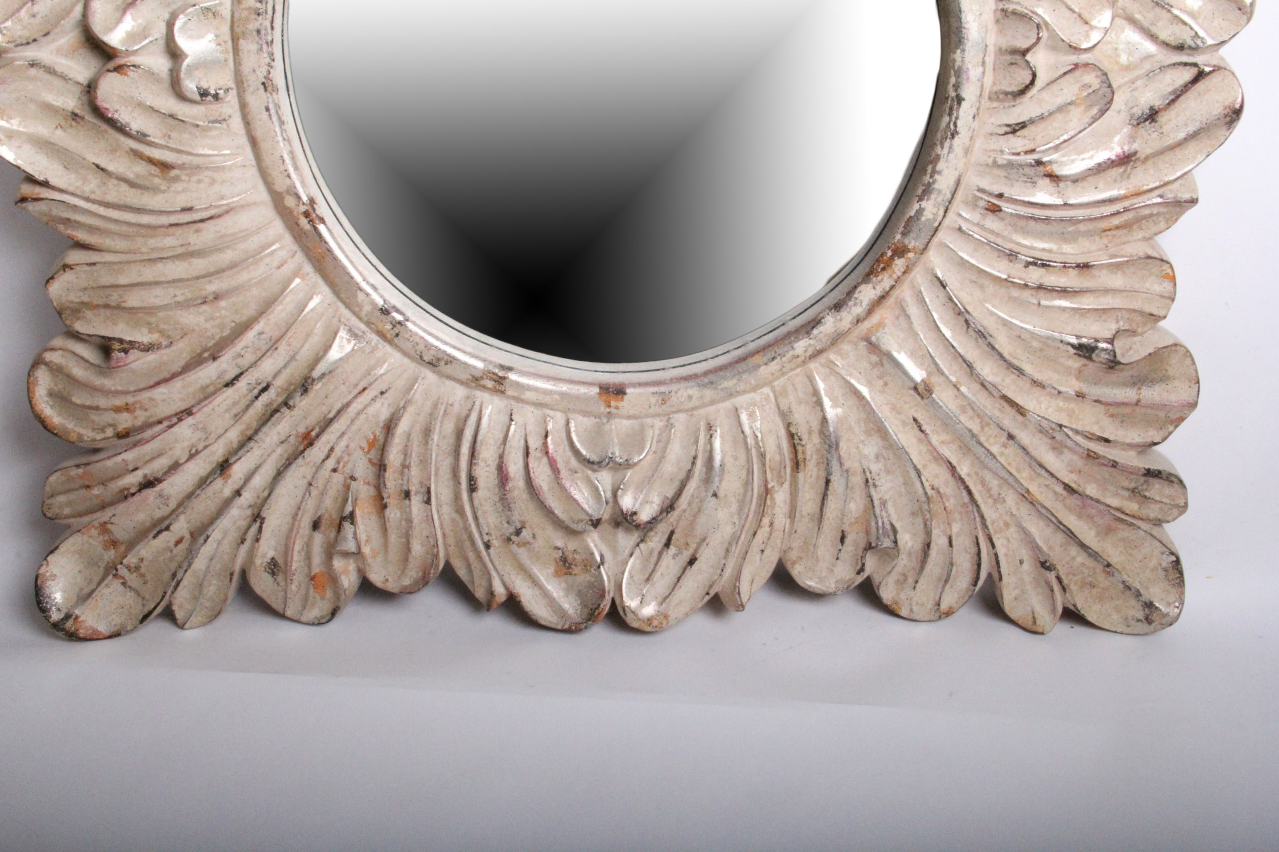 New Century Acanthus Leaf Wall Mirror