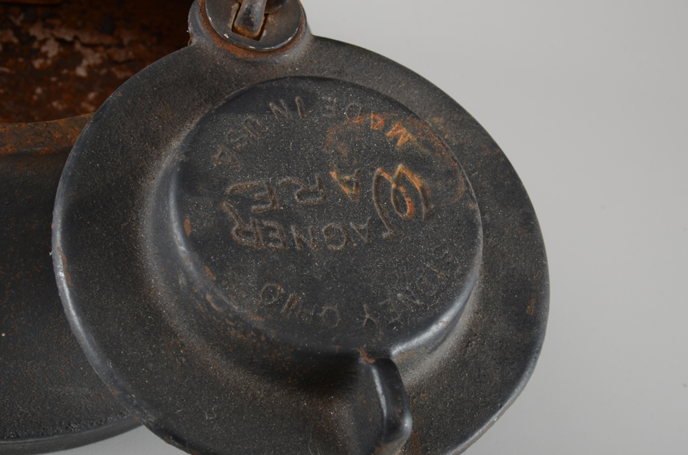 Antique Wagner Cast Iron Tea Kettle