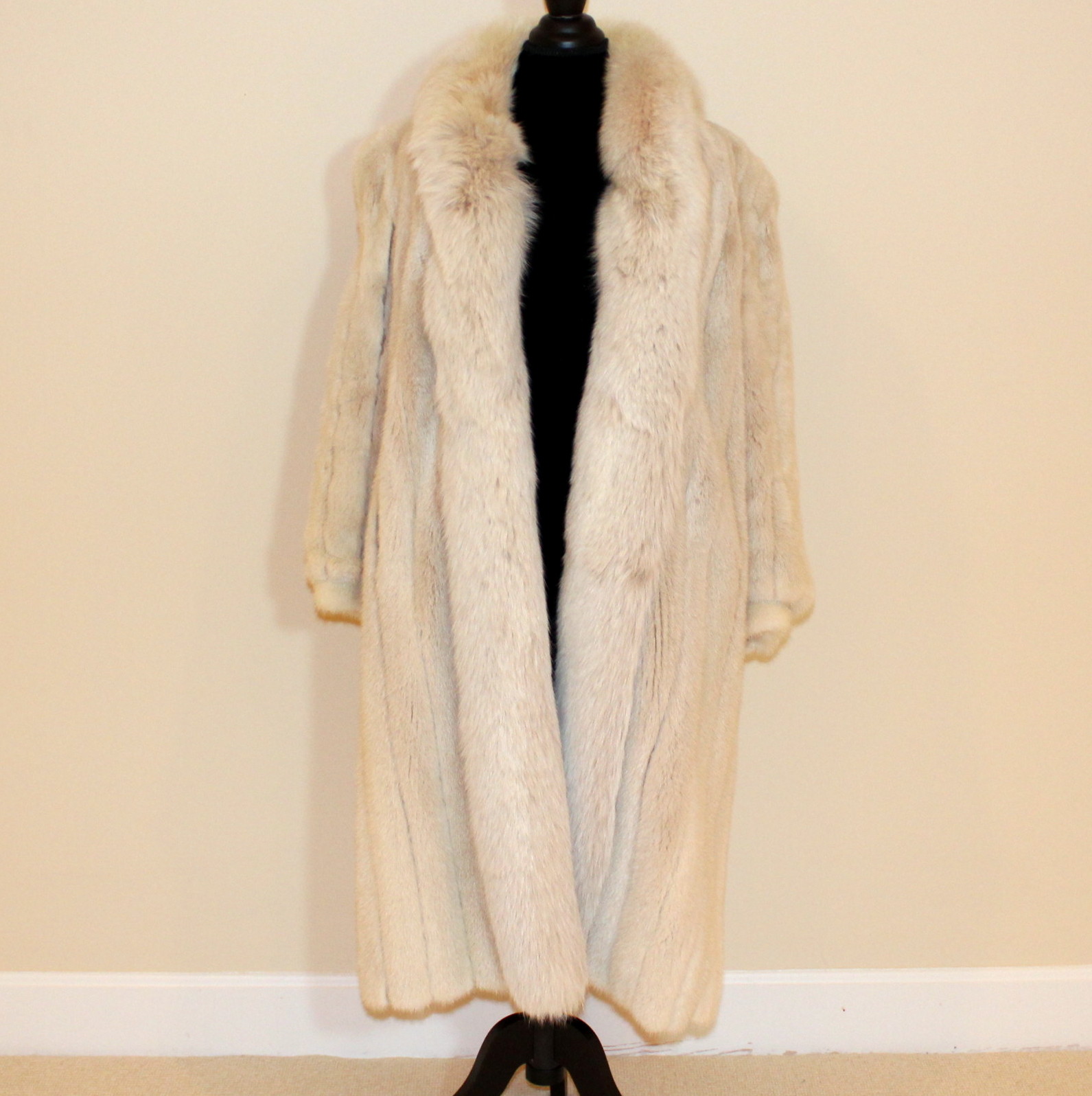 Thomas E. McElroy Mink and Fox Fur Coat
