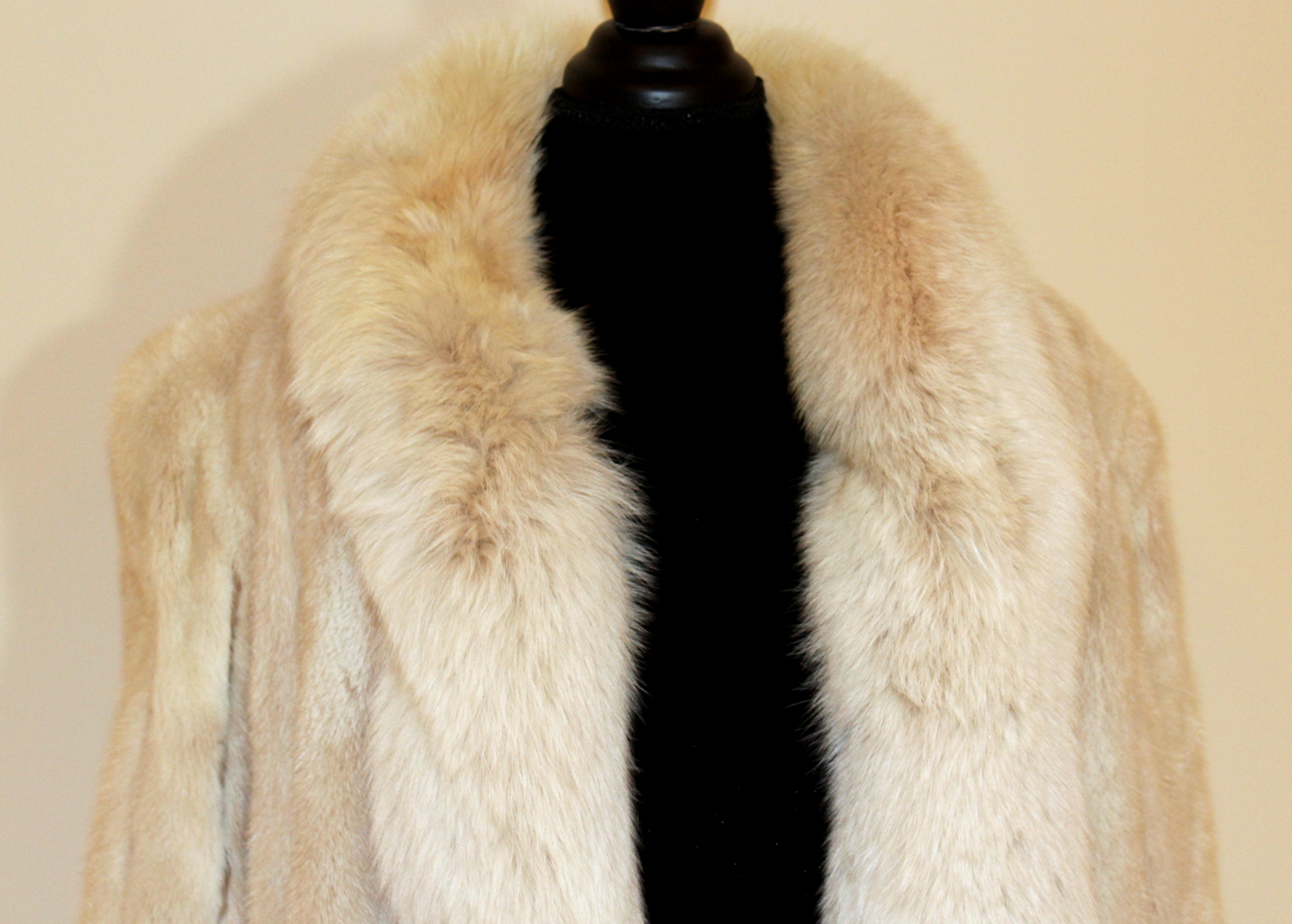 Thomas E. McElroy Mink and Fox Fur Coat