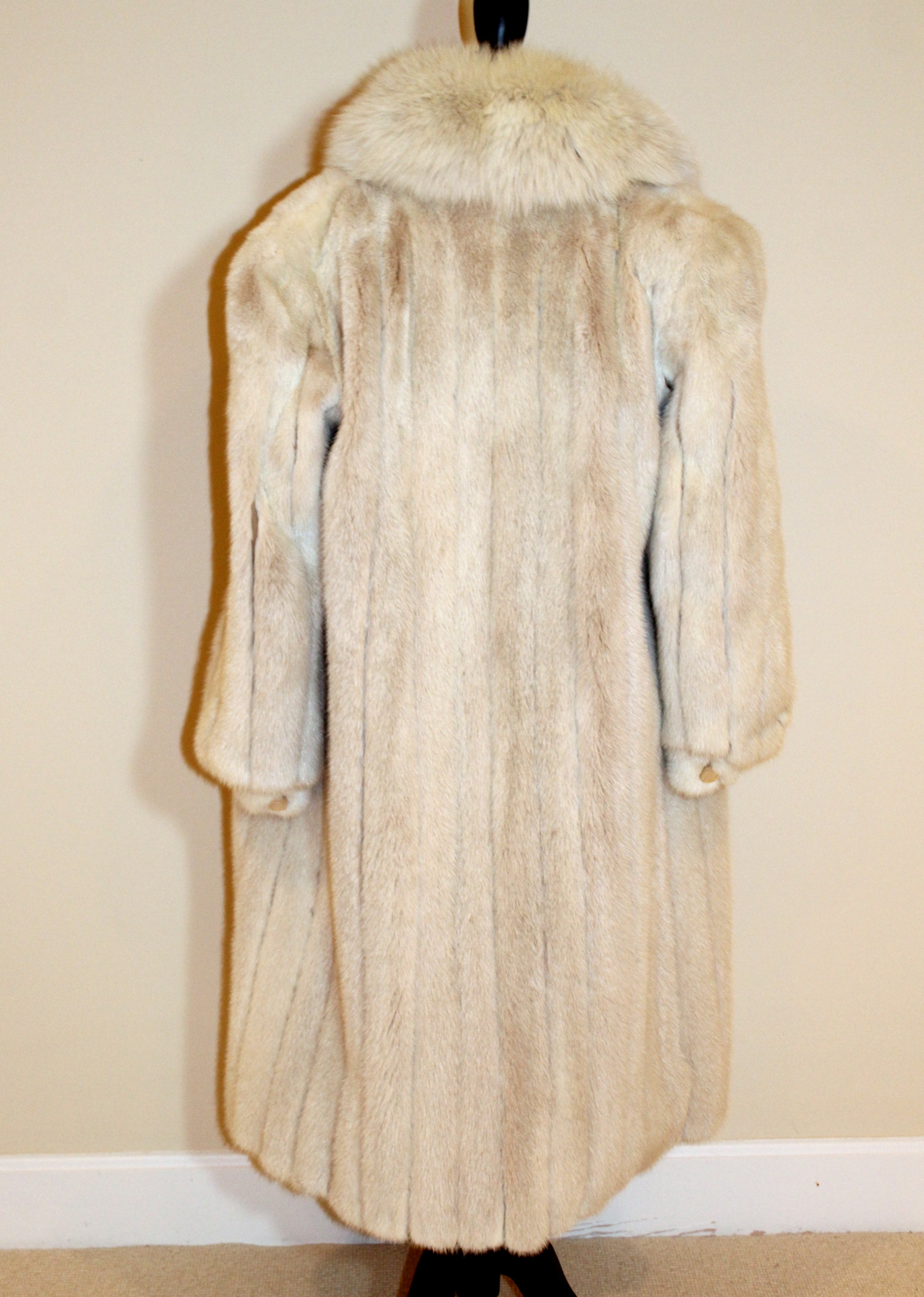 Thomas E. McElroy Mink and Fox Fur Coat