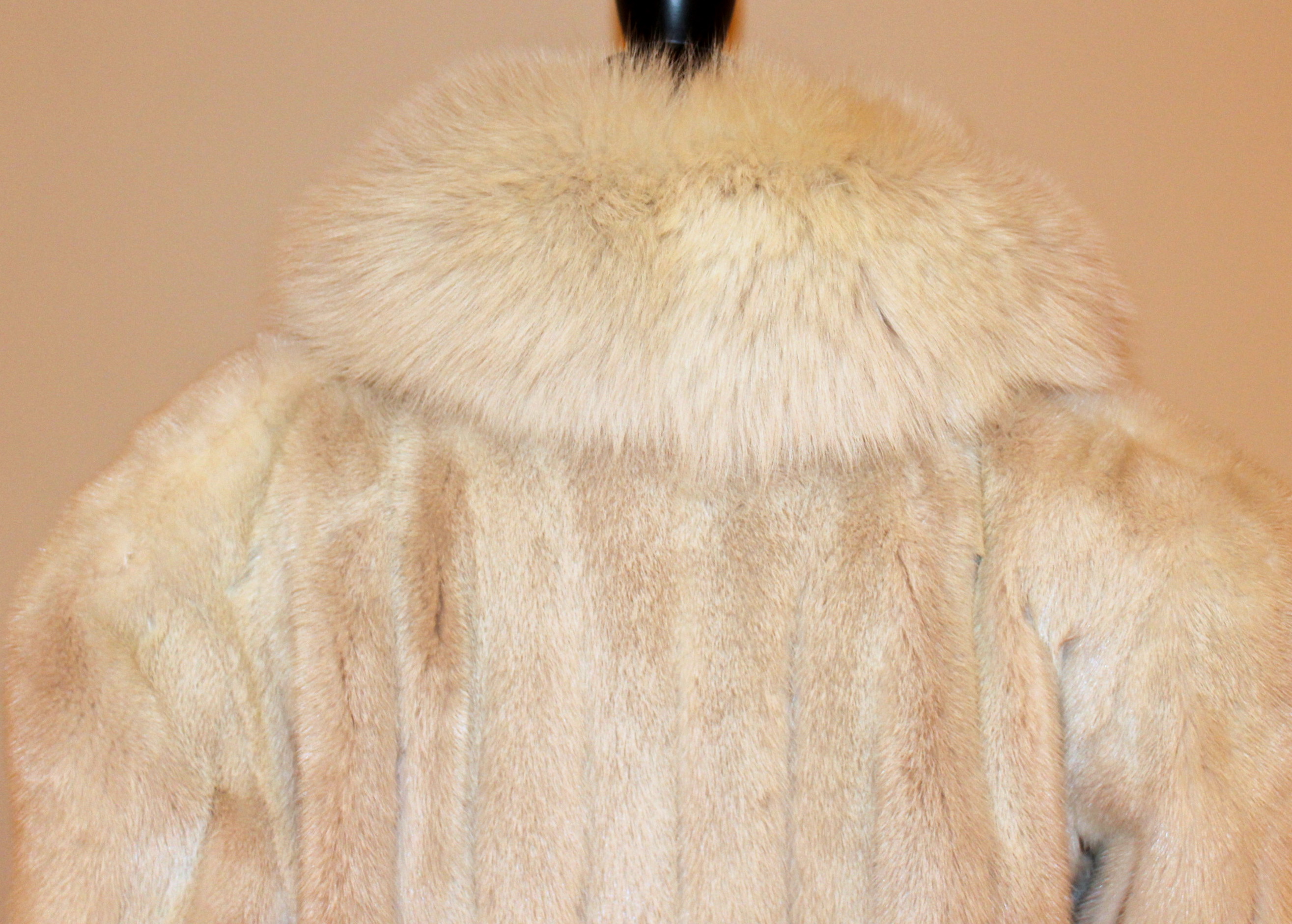 Thomas E. McElroy Mink and Fox Fur Coat