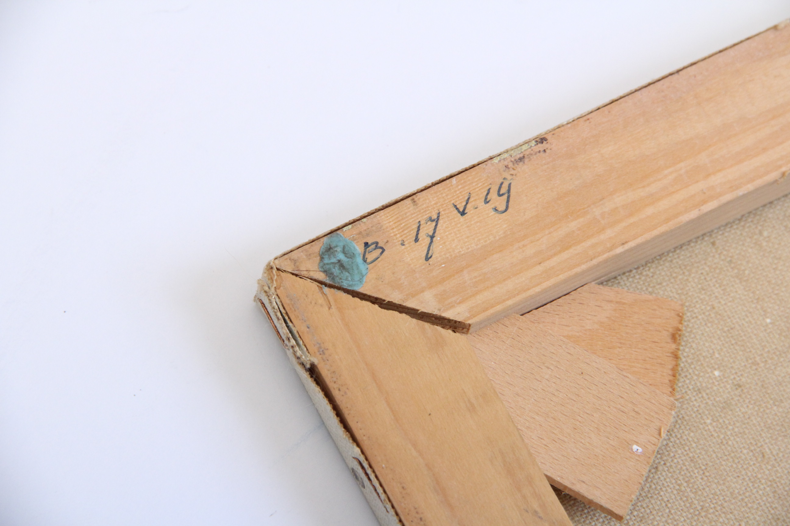 Signed Joseph Brocken Windmill Oil Painting