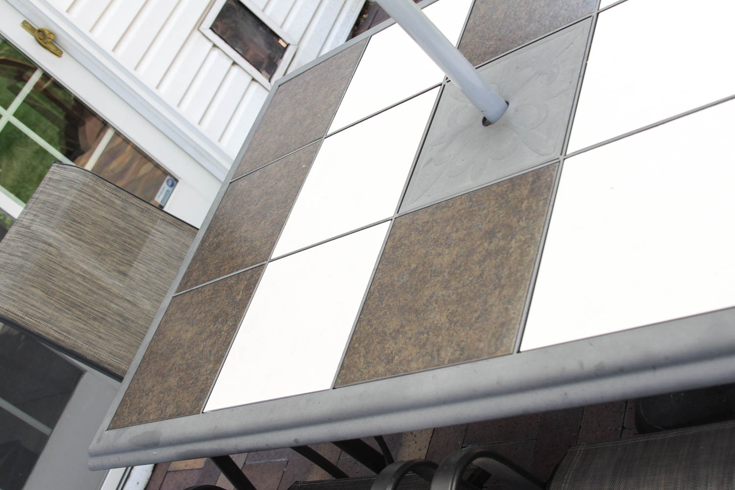 Outdoor Table, Chairs and Umbrella