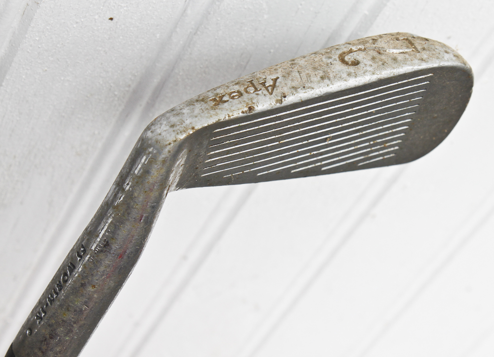 Vintage Golf Clubs And Bag Featuring Ben Hogan