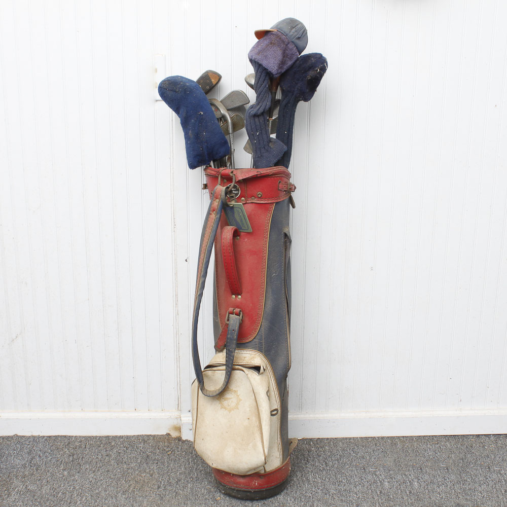 Vintage Collection of Golf Equipment
