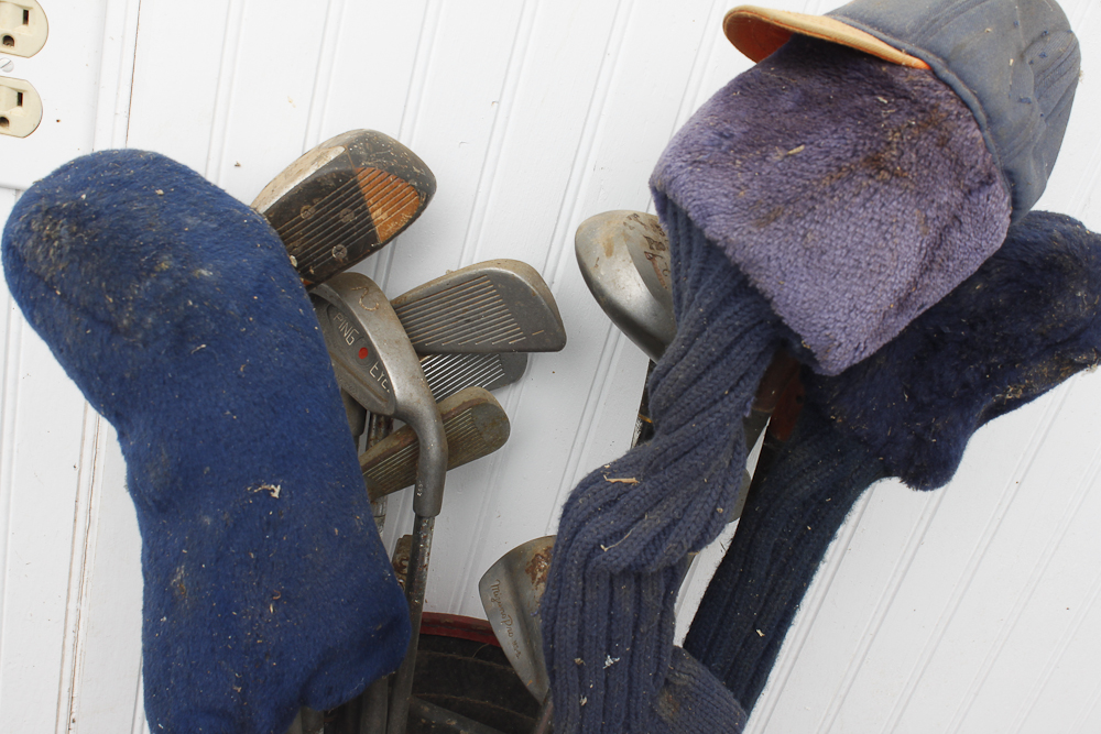 Vintage Collection of Golf Equipment