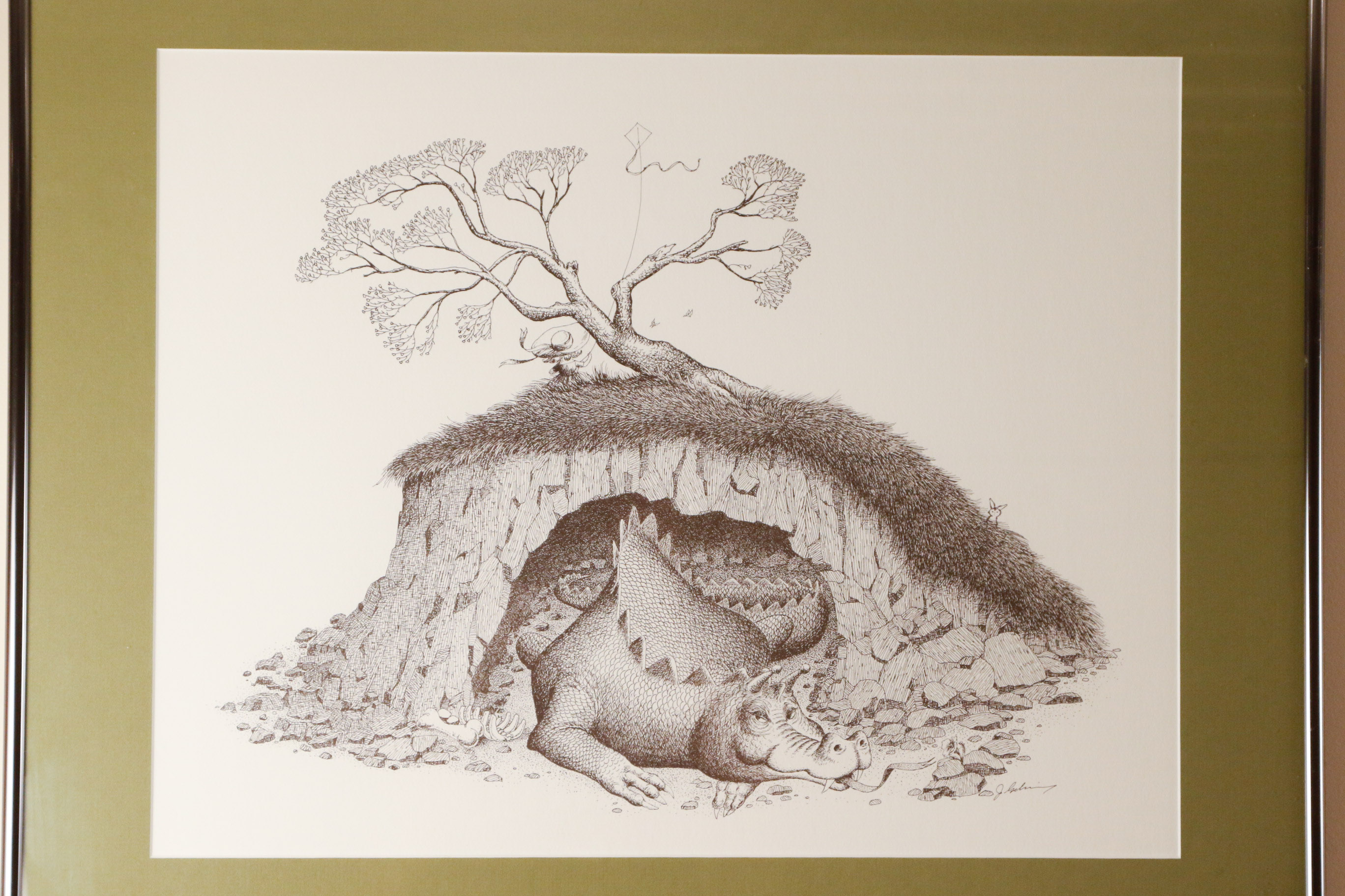 Whimsical Dragon Drawing