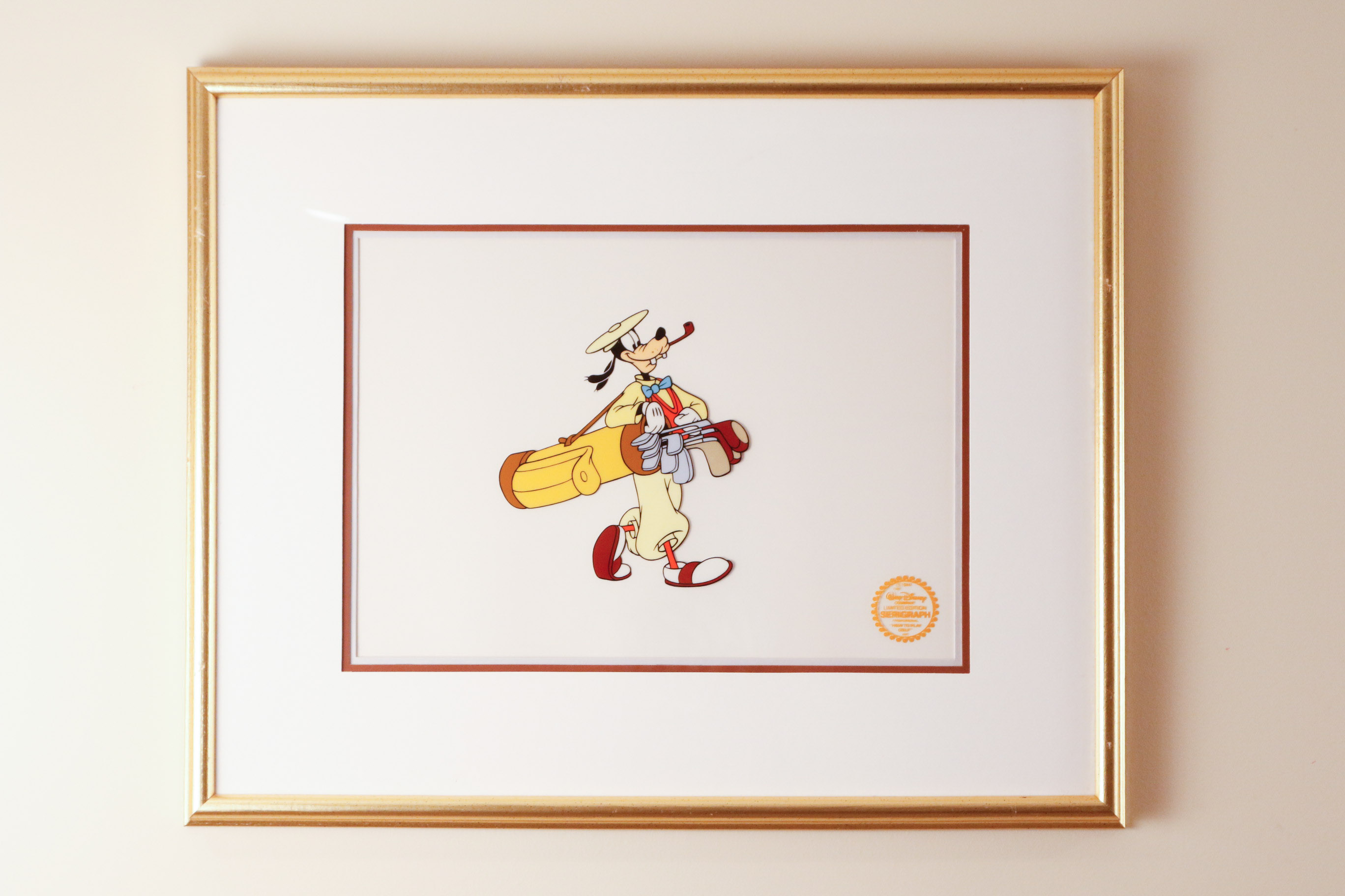1944 Walt Disney Company Limited Edition Serigraph Cel