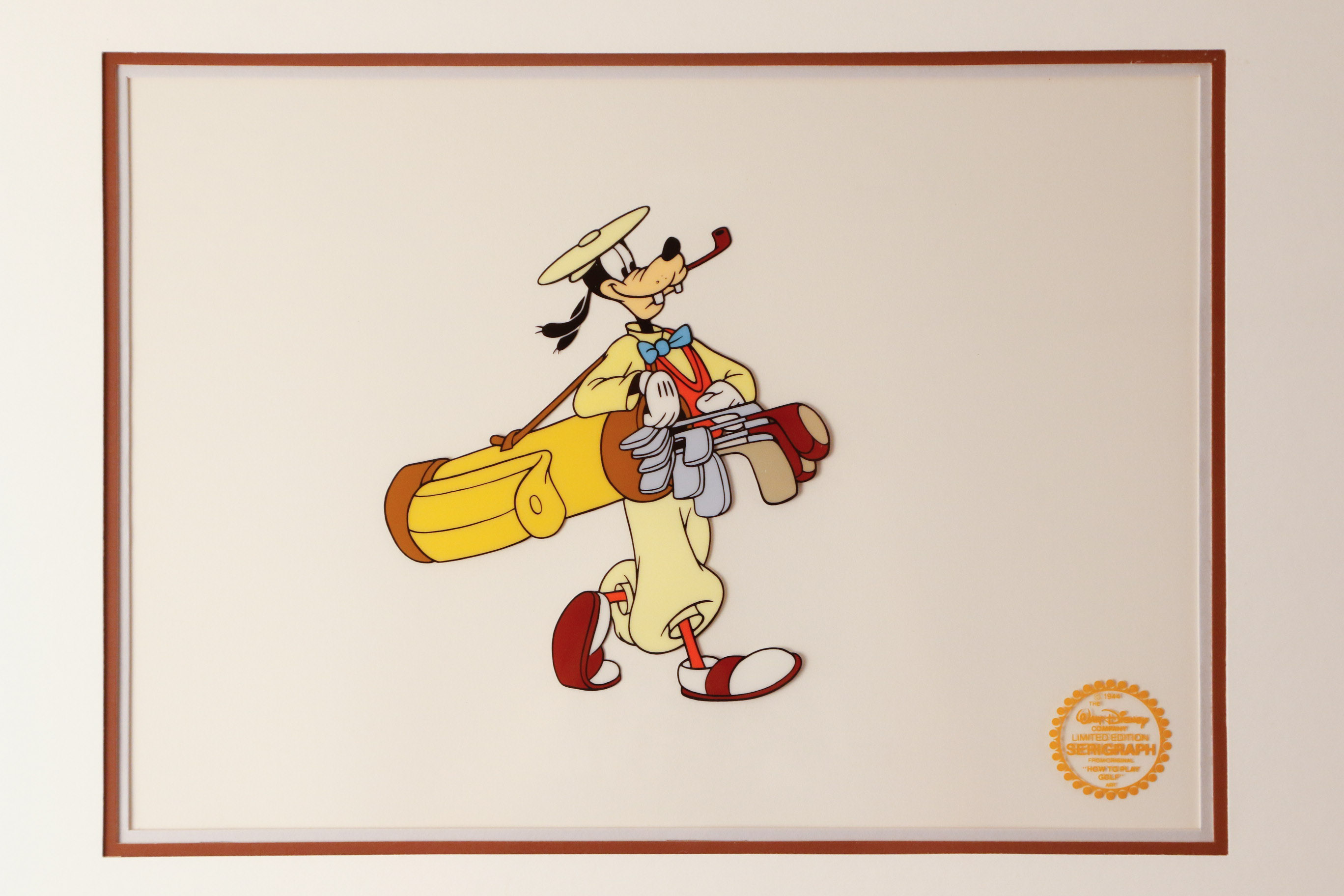 1944 Walt Disney Company Limited Edition Serigraph Cel