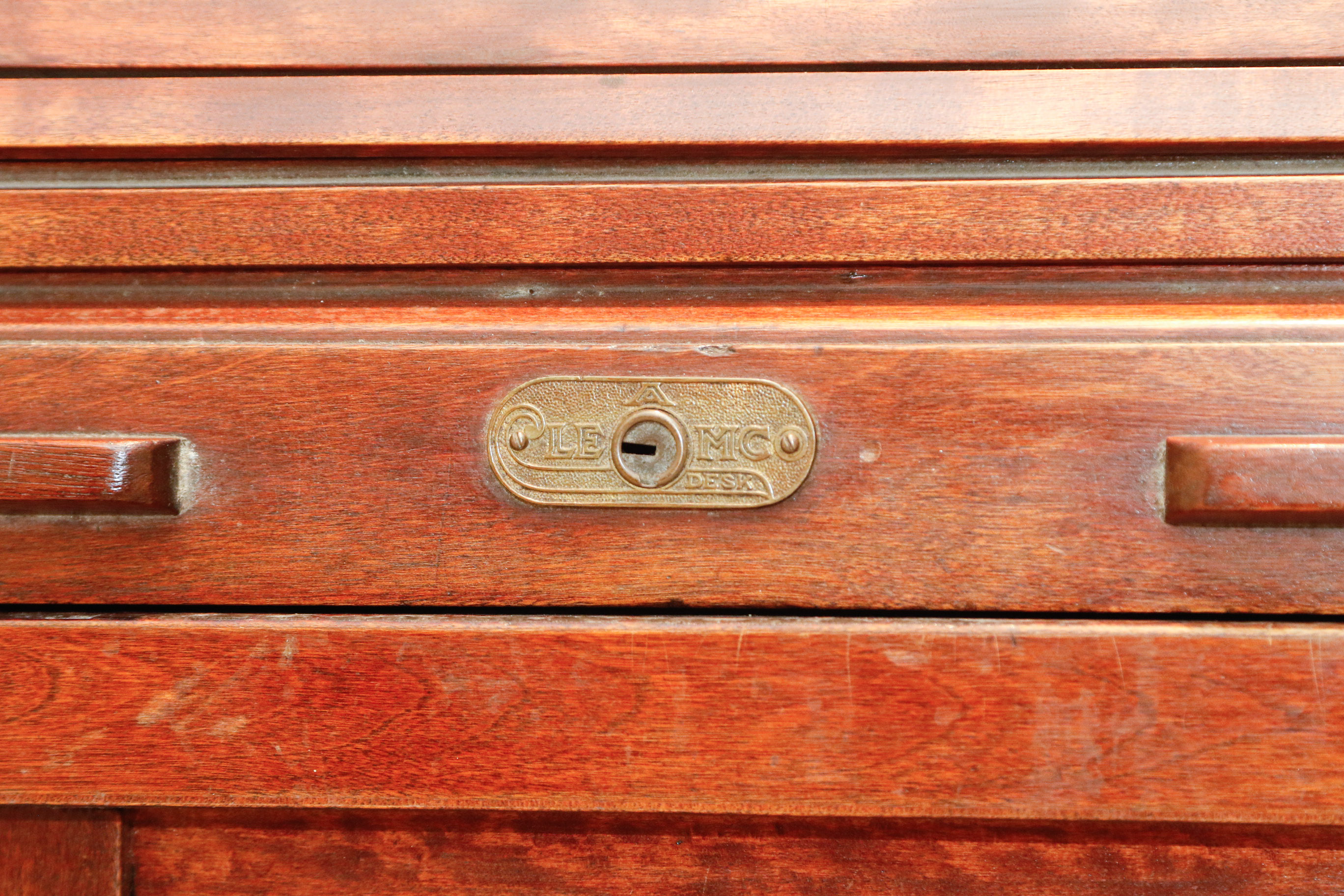 Circa 1914 Clemco Roll Top Desk