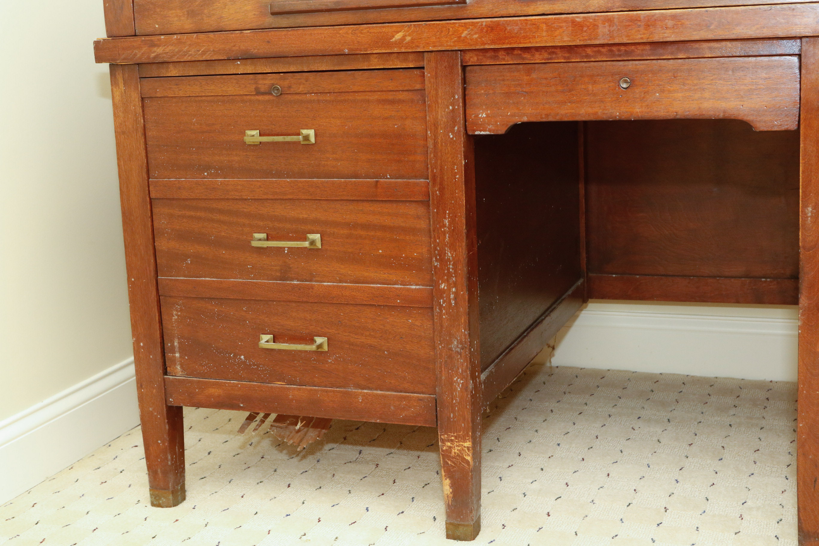 Circa 1914 Clemco Roll Top Desk