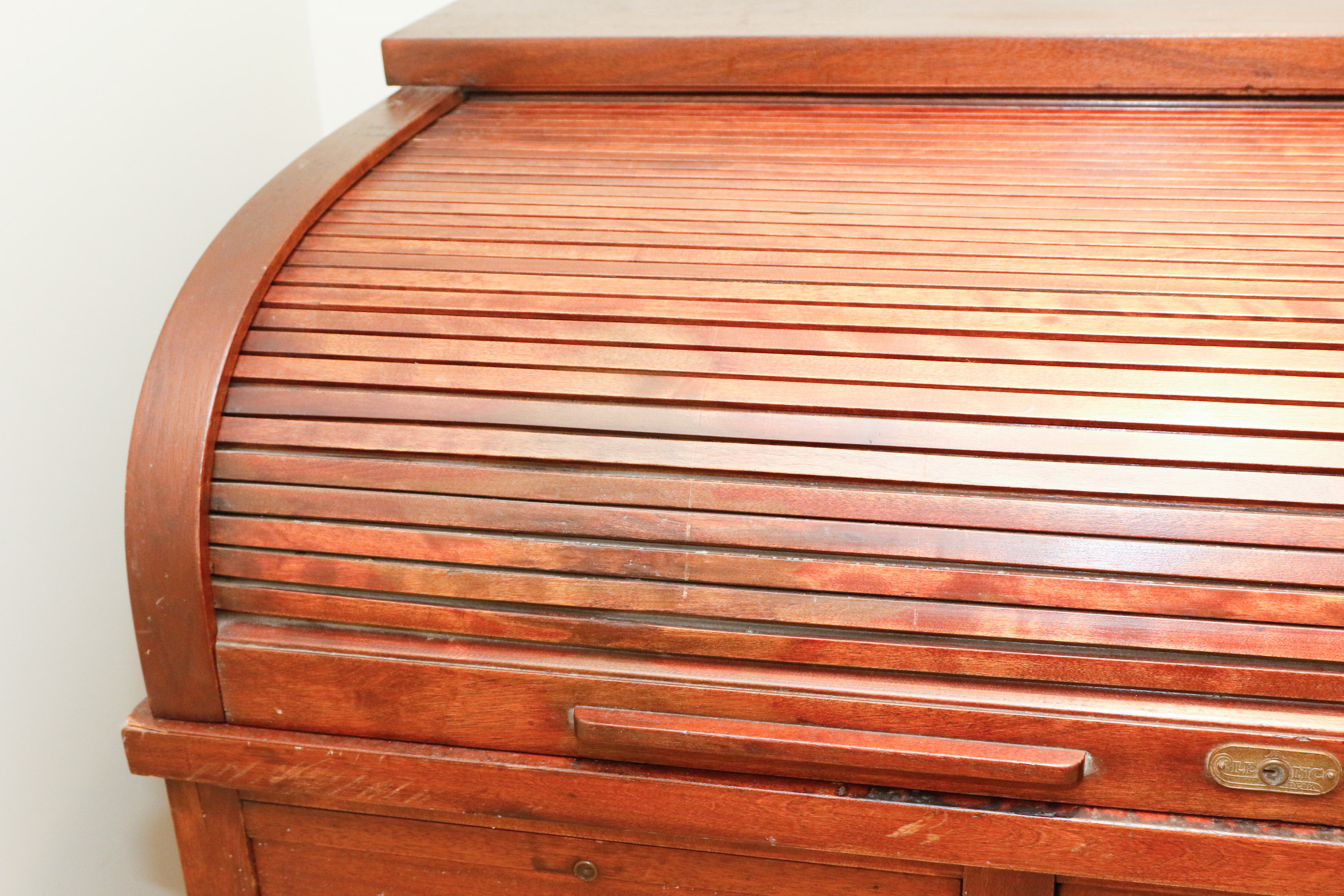 Circa 1914 Clemco Roll Top Desk