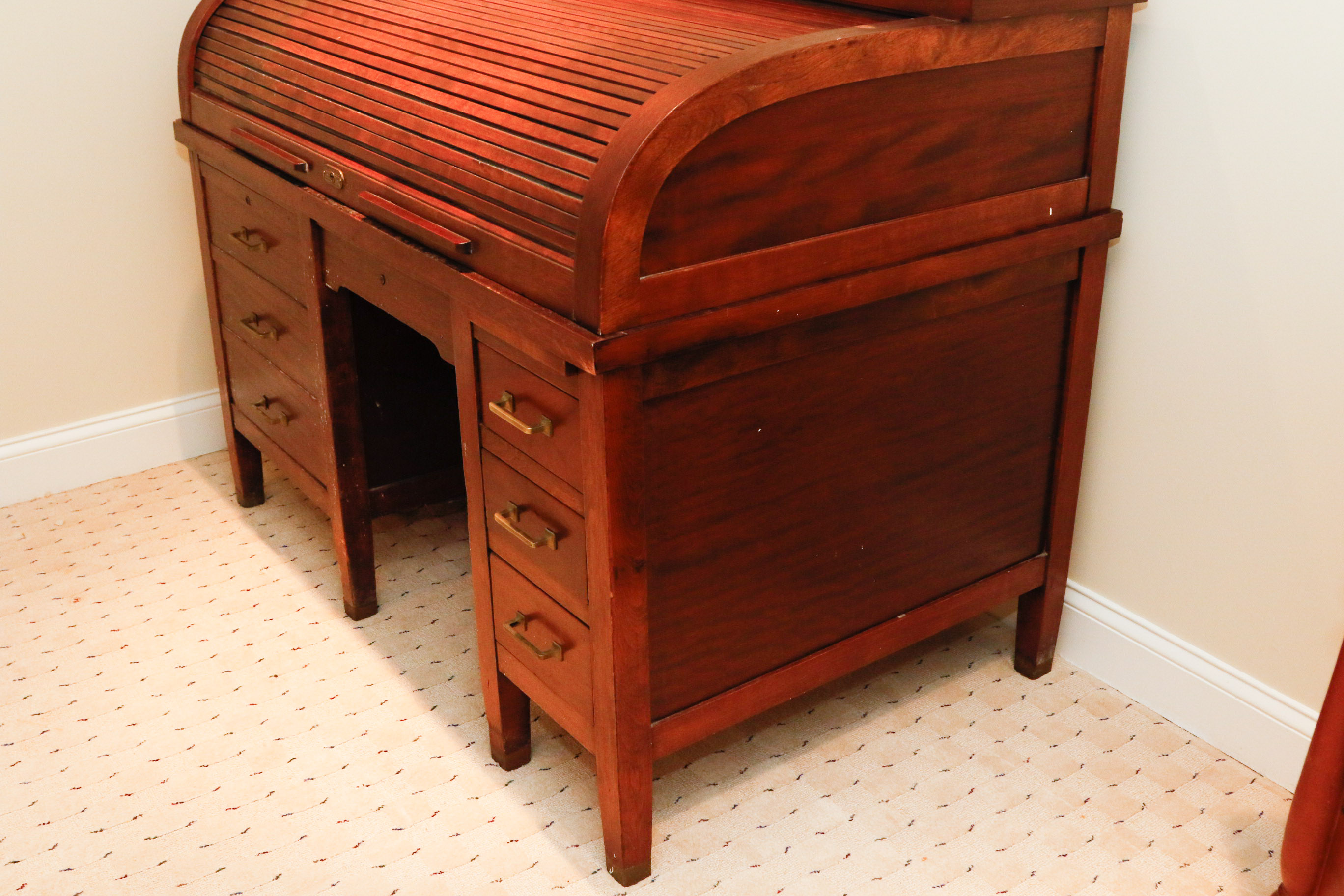 Circa 1914 Clemco Roll Top Desk