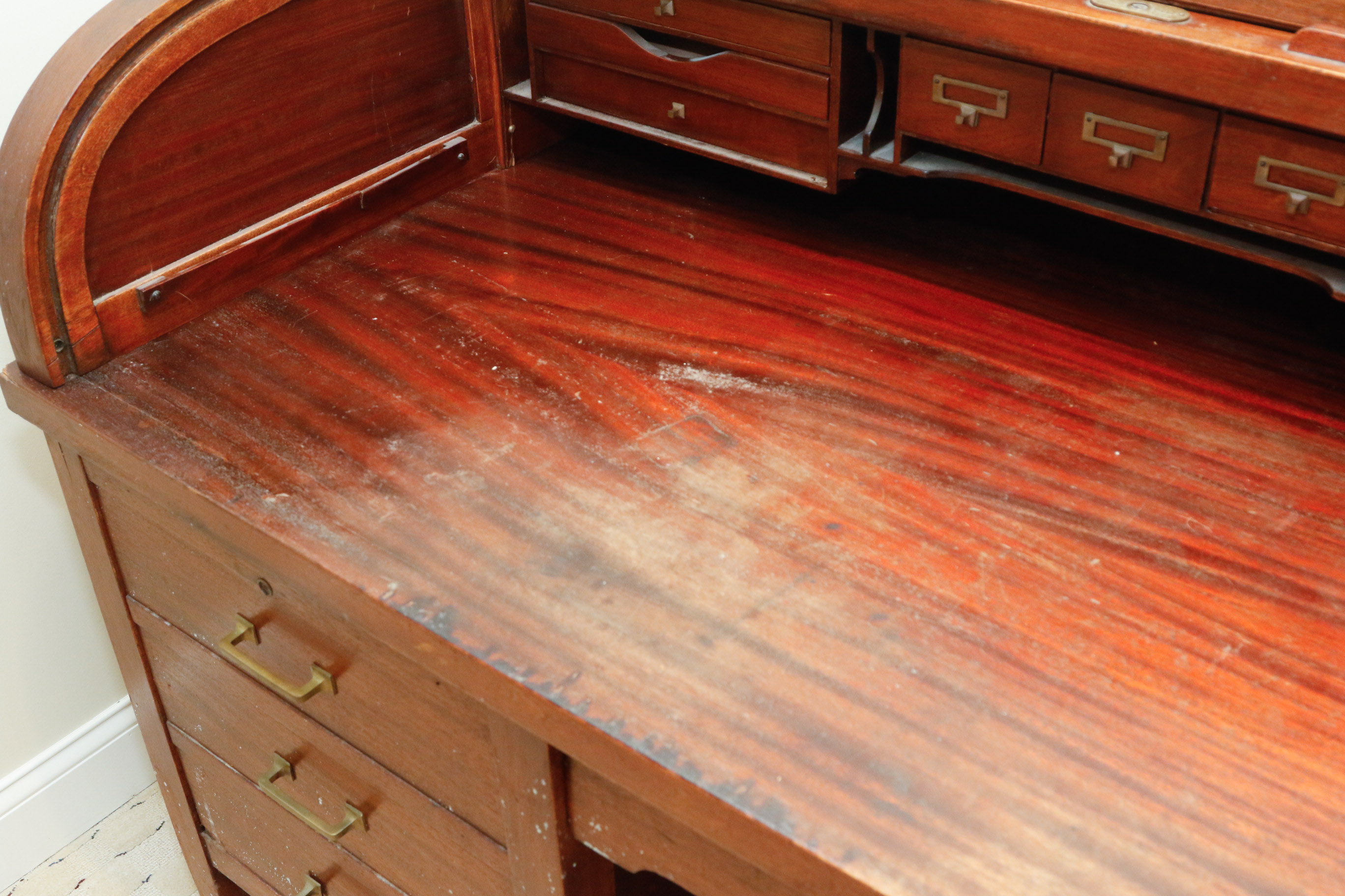 Circa 1914 Clemco Roll Top Desk