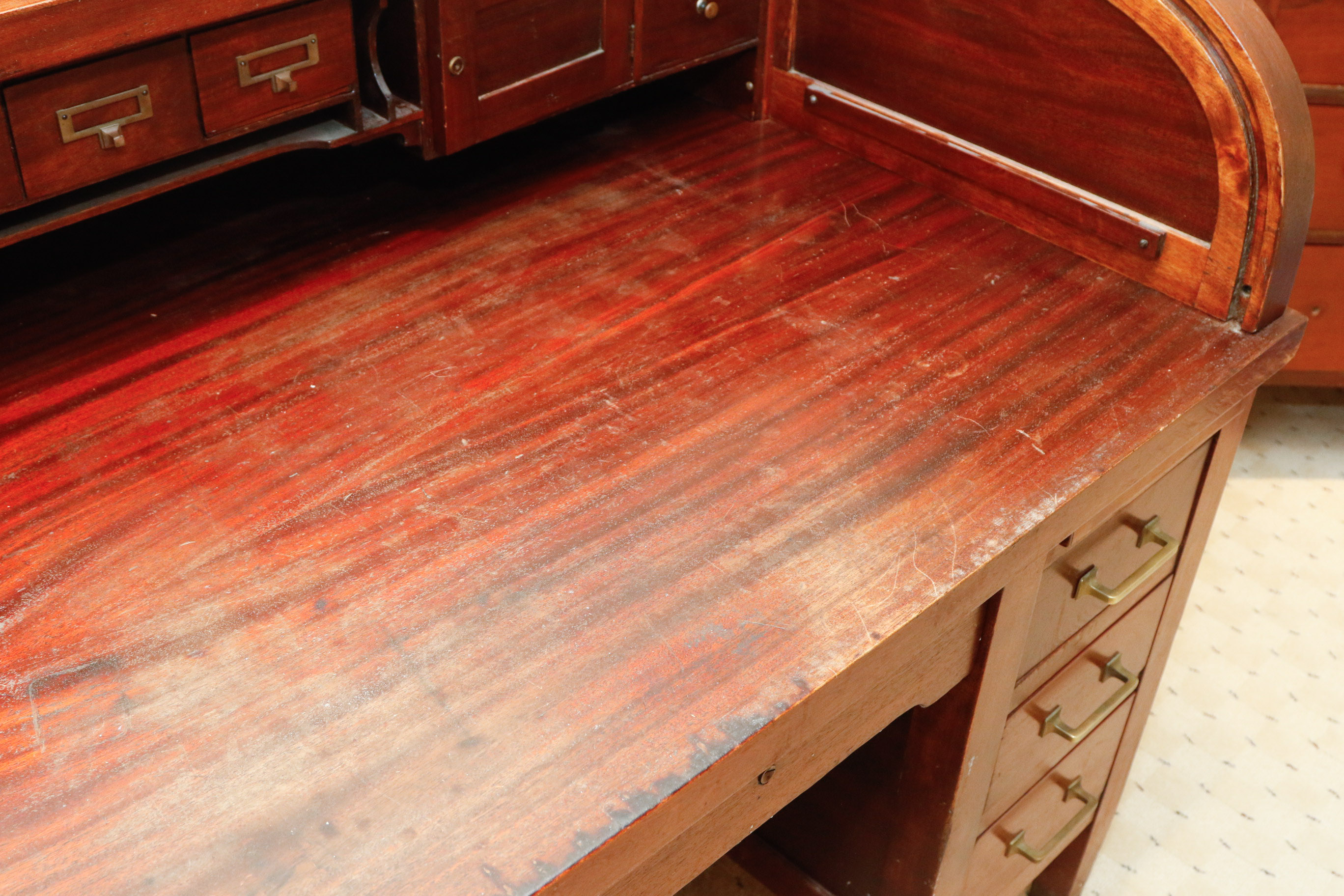 Circa 1914 Clemco Roll Top Desk