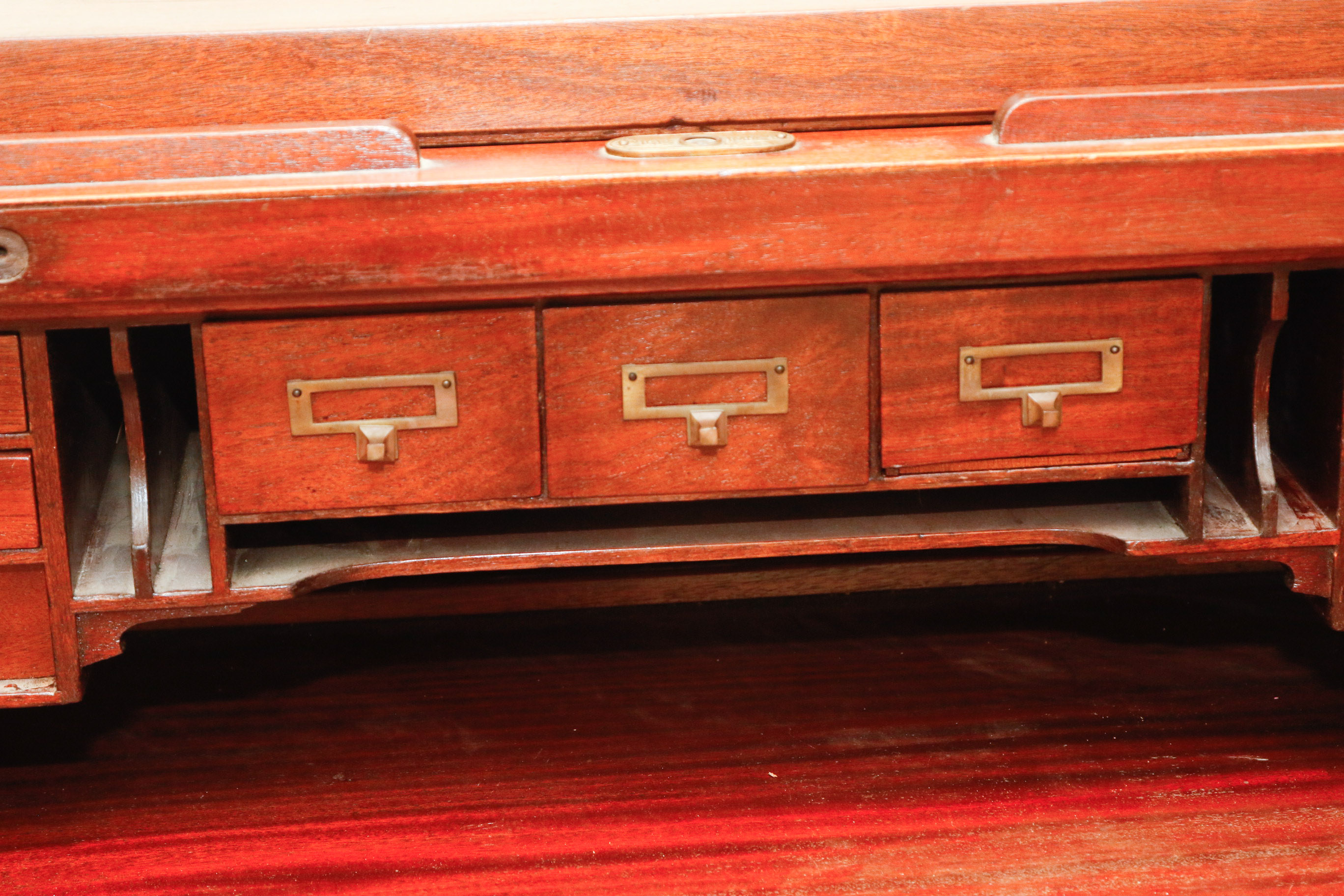 Circa 1914 Clemco Roll Top Desk