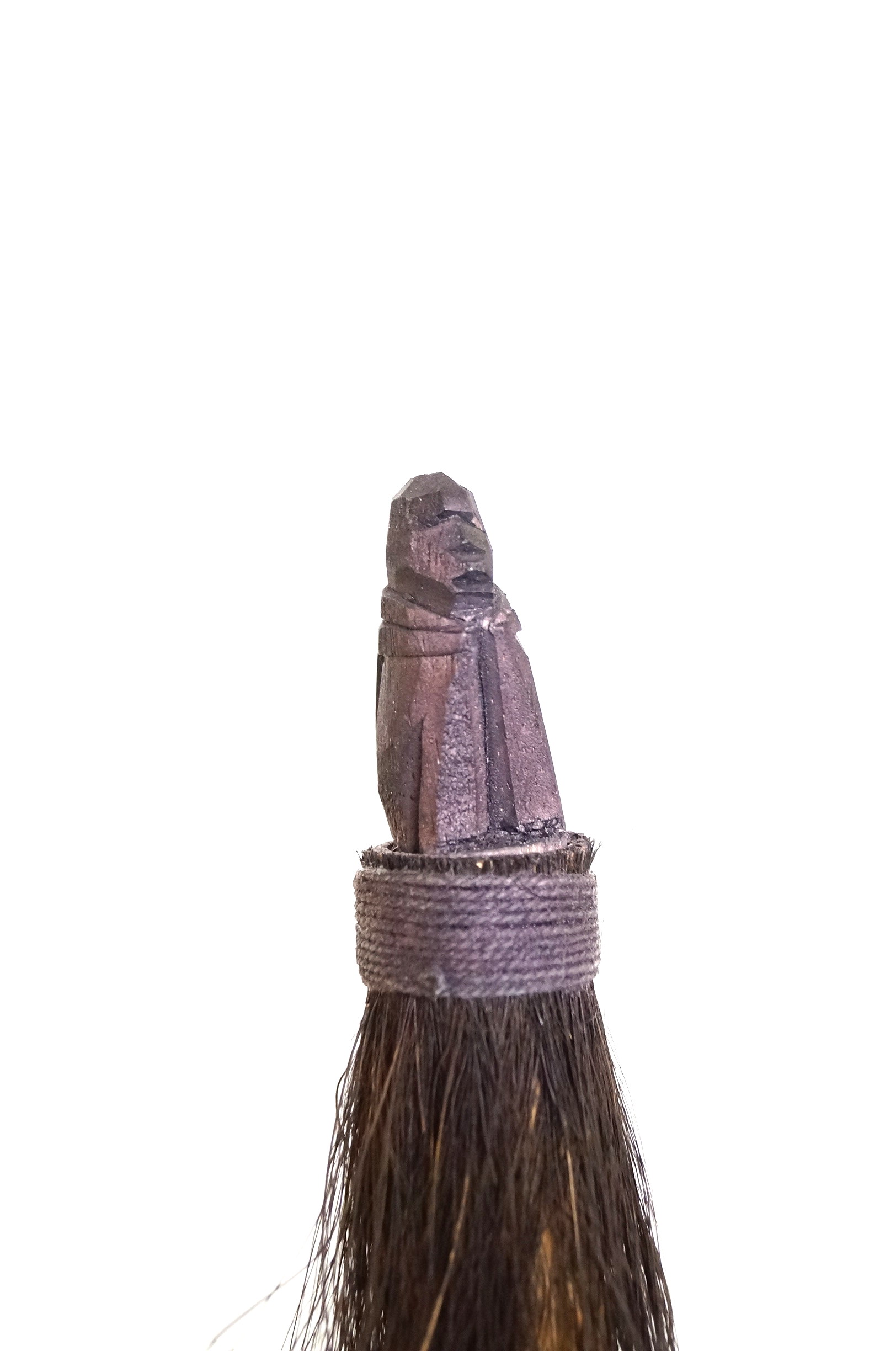 Handcrafted Indonesian Tribal Blow Dart Gun, Darts and Pouch