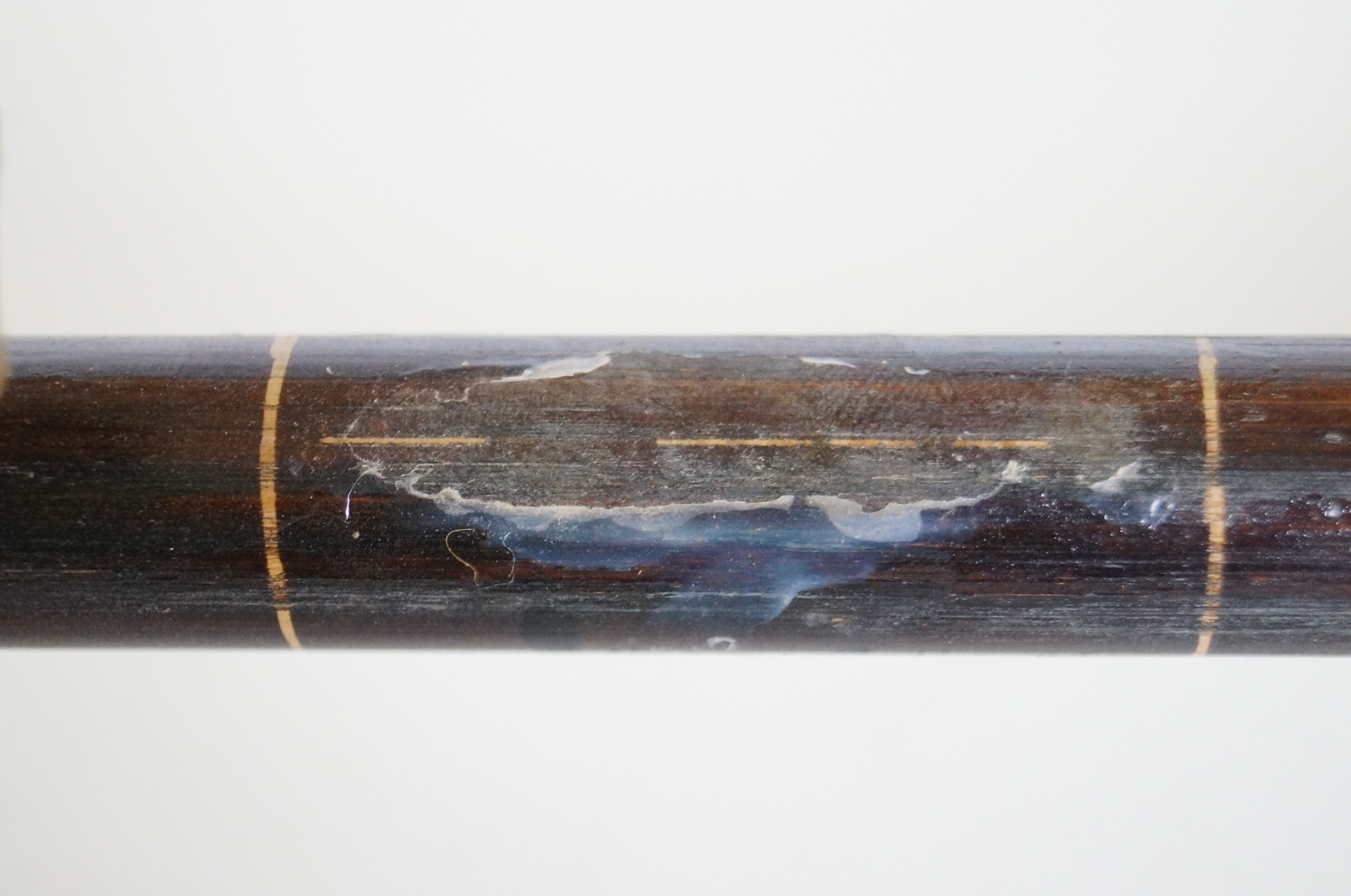 Handcrafted Indonesian Tribal Blow Dart Gun, Darts and Pouch