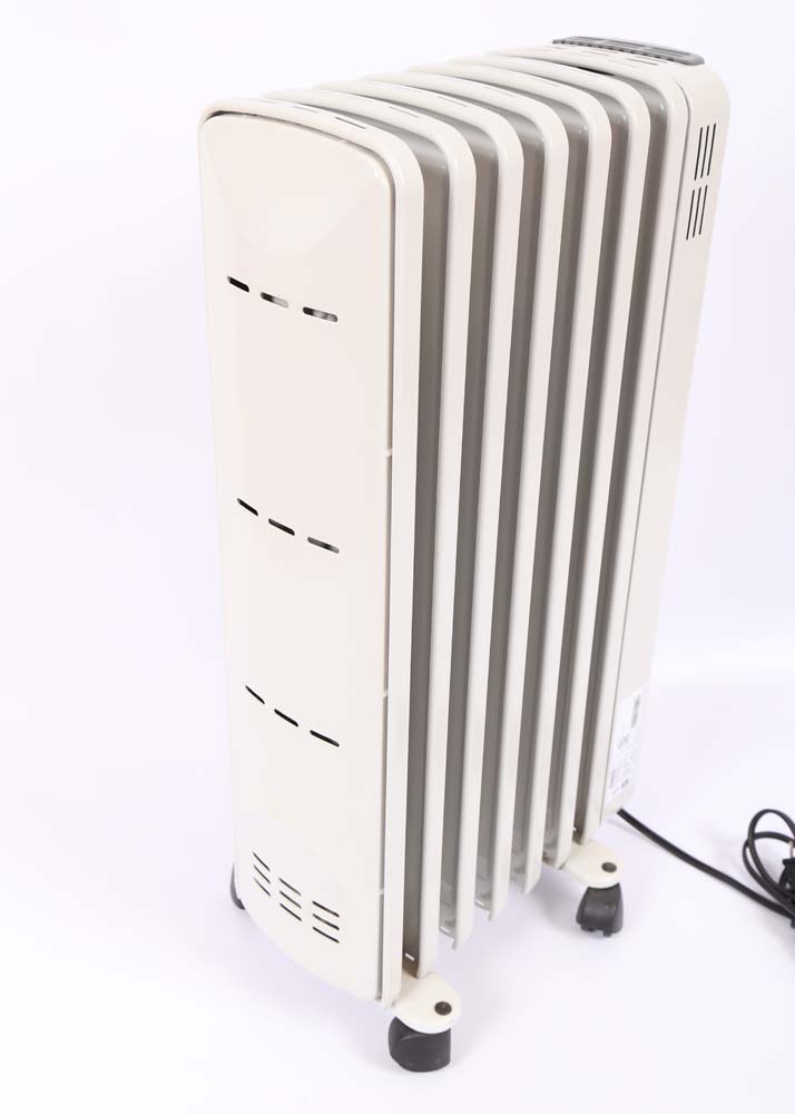 Pair of DeLonghi Magnum Electric Rolling Heaters
