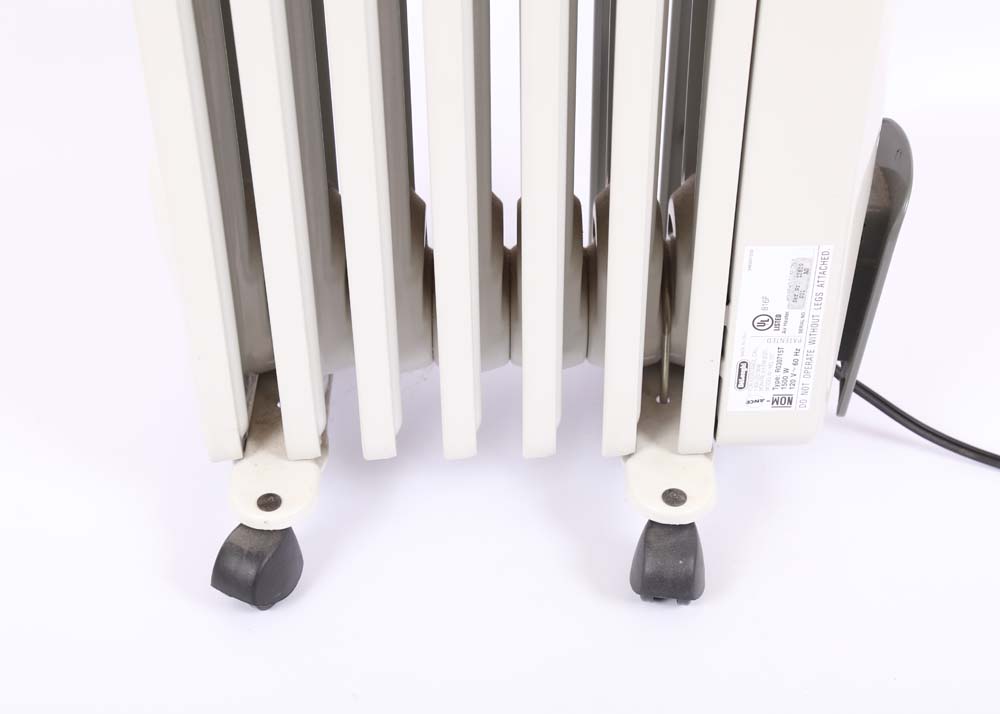 Pair of DeLonghi Magnum Electric Rolling Heaters